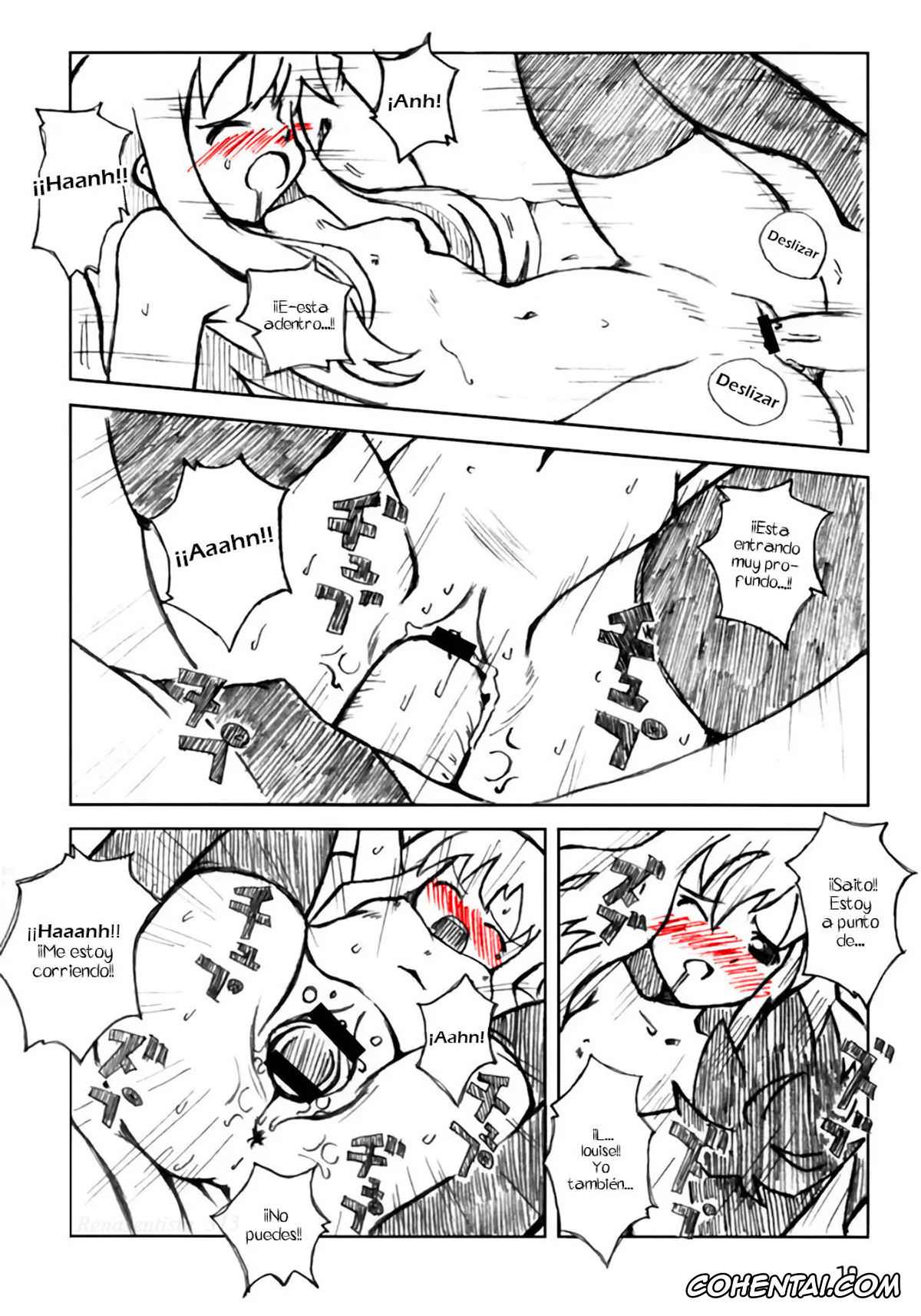 Zero No Tsukaima | The Familiar Of Zero hentai, Louise Francoise Le Blanc de La Valliere hentai, Goshujinsama no Momoiro Pantsu (Zero no Tsukaima), pagina 9