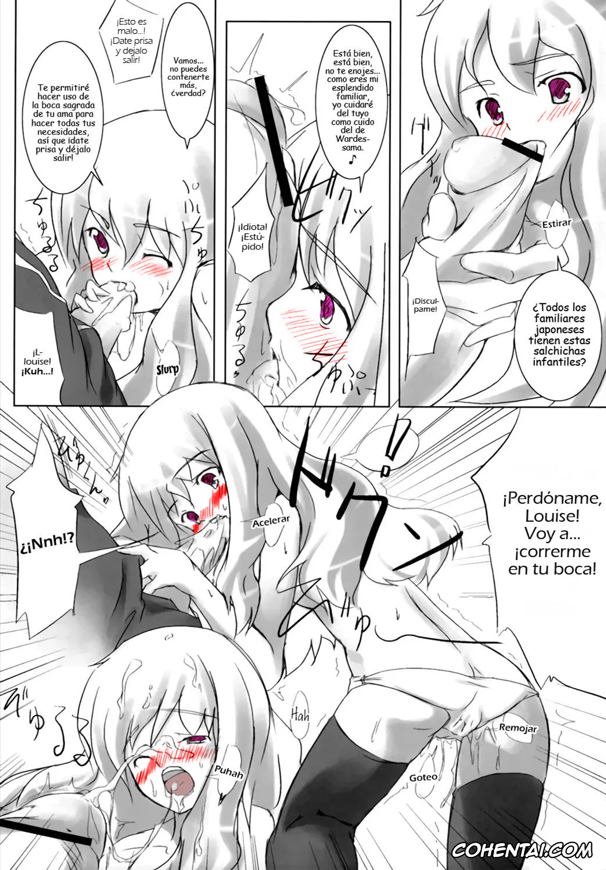 Zero No Tsukaima | The Familiar Of Zero xxx, Louise Francoise Le Blanc de La Valliere xxx, Goshujinsama no Momoiro Pantsu (Zero no Tsukaima), pagina 16