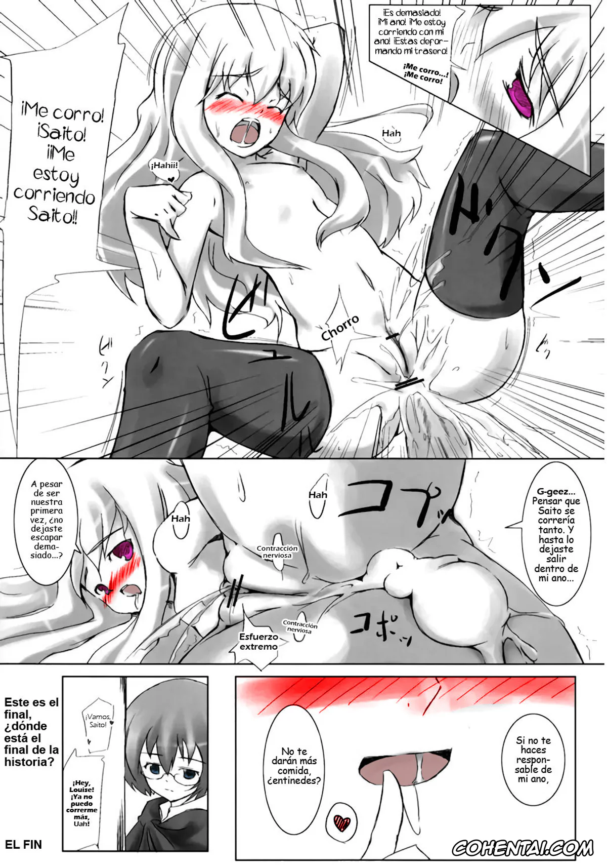 Zero No Tsukaima | The Familiar Of Zero porno, Louise Francoise Le Blanc de La Valliere porno, Goshujinsama no Momoiro Pantsu (Zero no Tsukaima), pagina 20