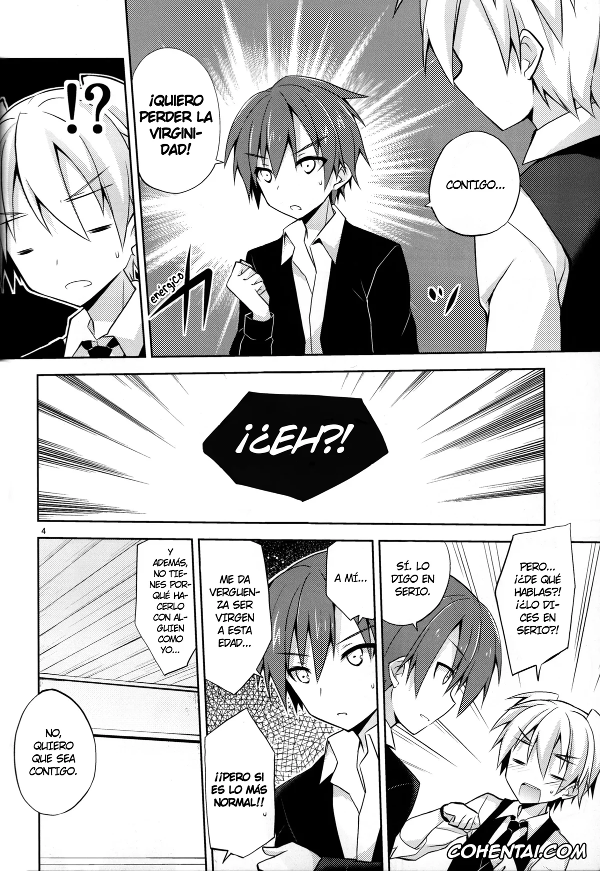 Ansatsu Kyoushitsu | Assassination Classroom hentai, Karma Akabane hentai, Nagisa Shiota hentai, Kimi ni Shika Dekinai Koto (Ansatsu Kyoushitsu), pagina 3