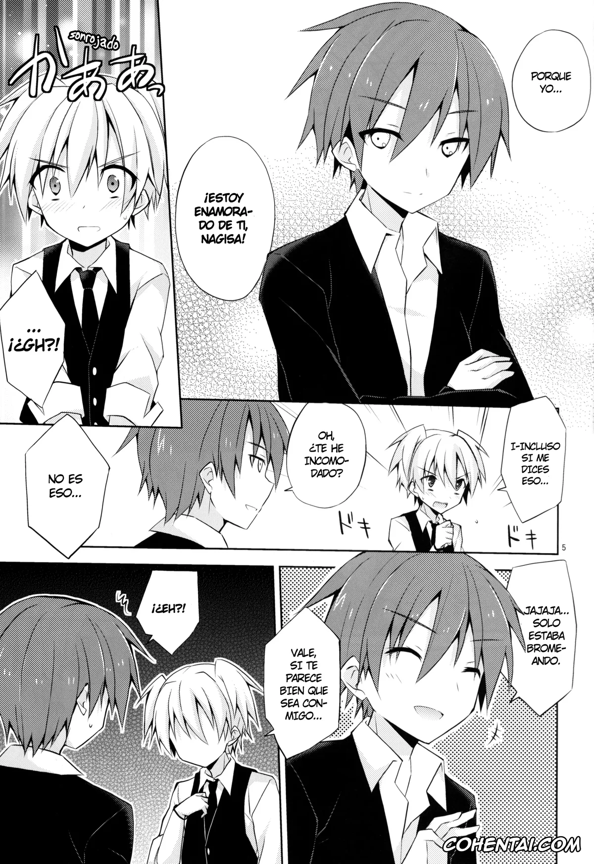 Ansatsu Kyoushitsu | Assassination Classroom xxx, Karma Akabane xxx, Nagisa Shiota xxx, Kimi ni Shika Dekinai Koto (Ansatsu Kyoushitsu), pagina 4