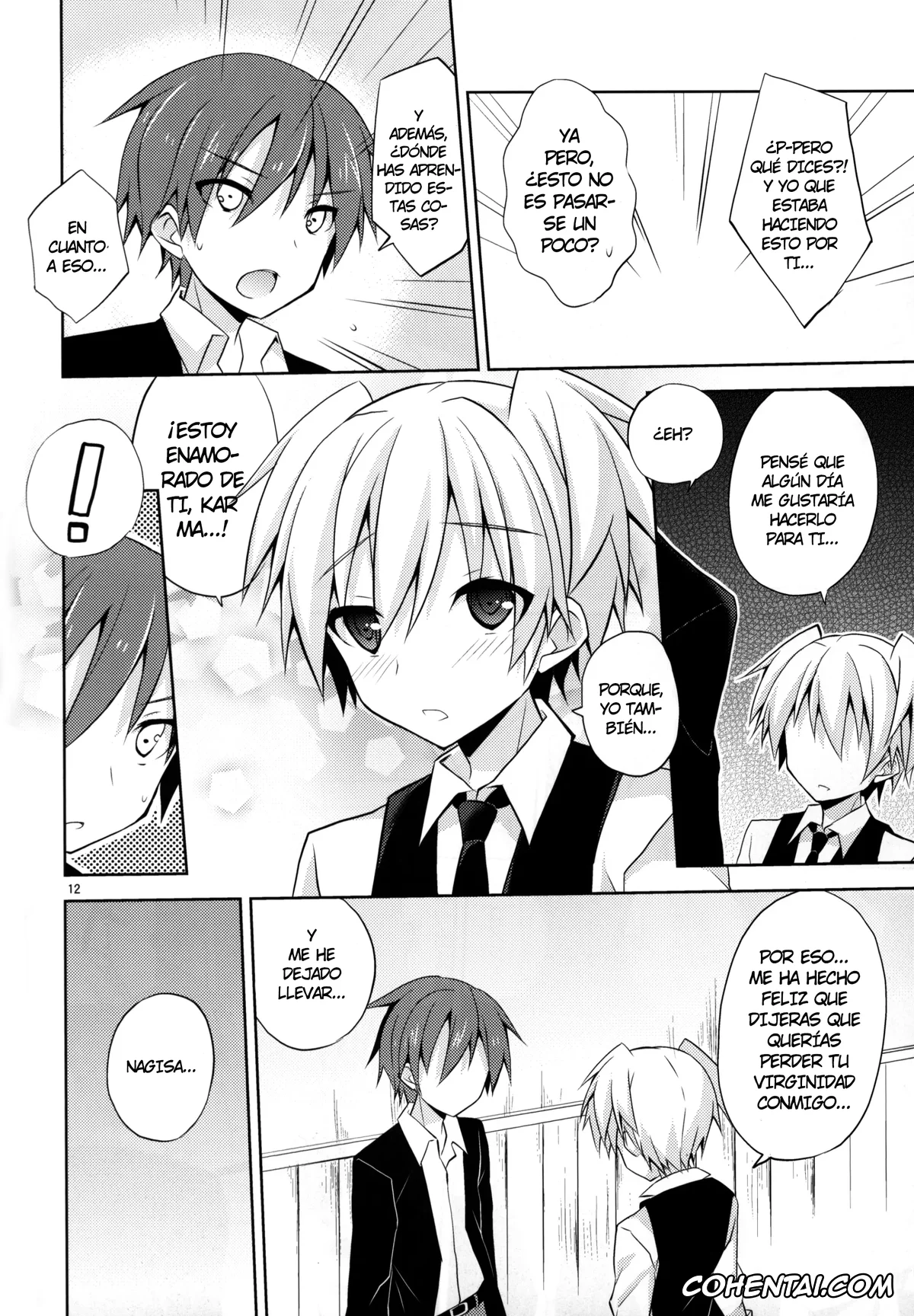 Ansatsu Kyoushitsu | Assassination Classroom porno, Karma Akabane porno, Nagisa Shiota porno, Kimi ni Shika Dekinai Koto (Ansatsu Kyoushitsu), pagina 11