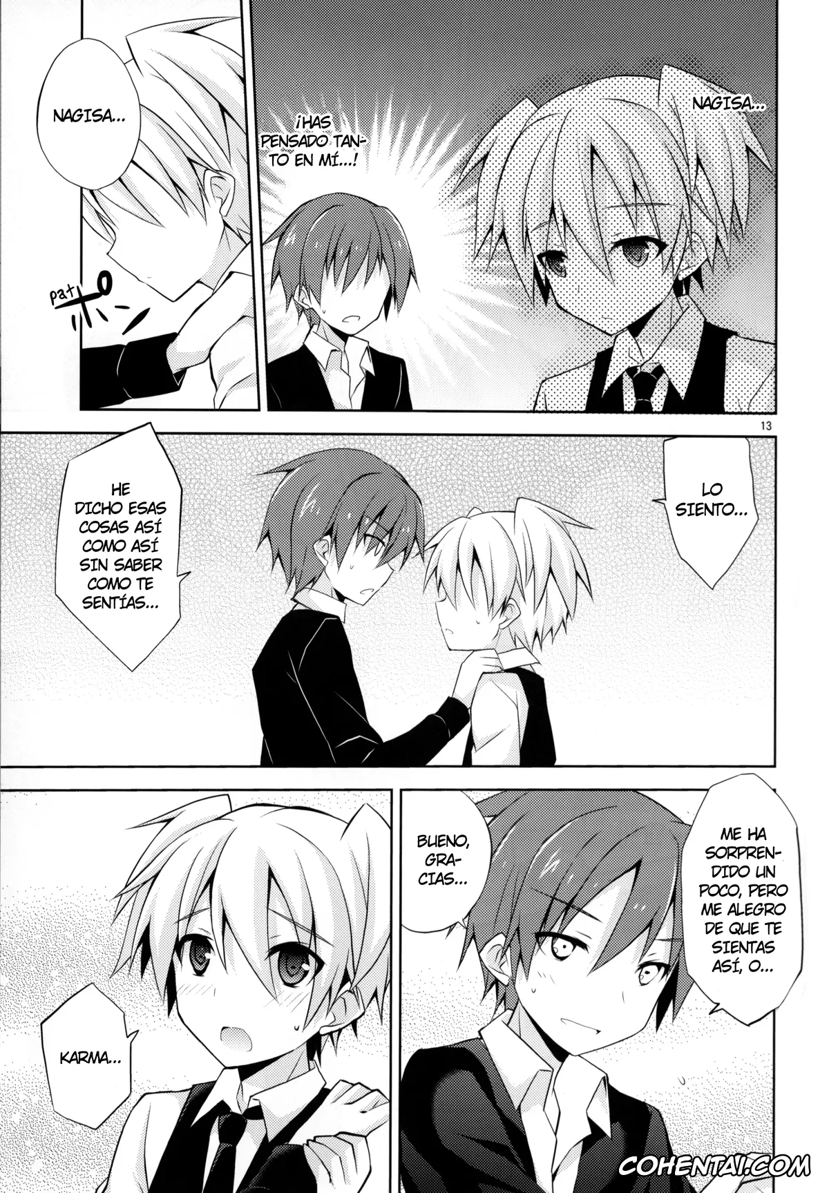 Ansatsu Kyoushitsu | Assassination Classroom hentai, Karma Akabane hentai, Nagisa Shiota hentai, Kimi ni Shika Dekinai Koto (Ansatsu Kyoushitsu), pagina 12