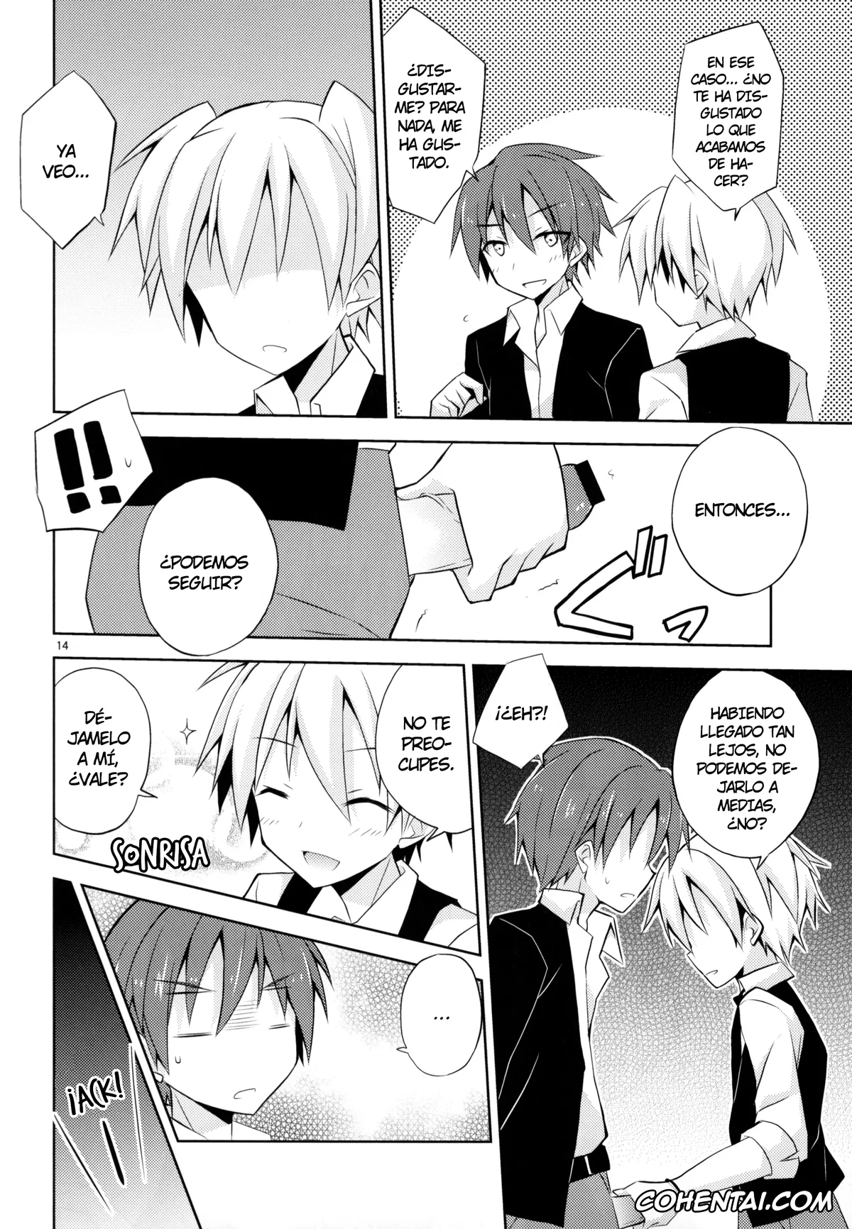 Ansatsu Kyoushitsu | Assassination Classroom xxx, Karma Akabane xxx, Nagisa Shiota xxx, Kimi ni Shika Dekinai Koto (Ansatsu Kyoushitsu), pagina 13