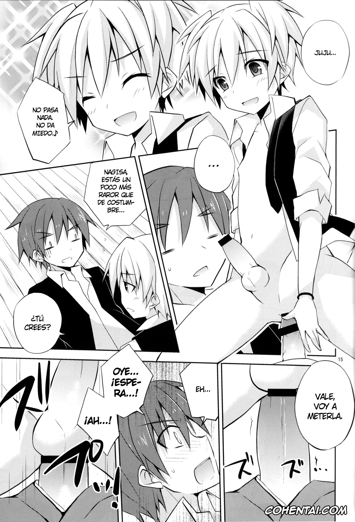 Ansatsu Kyoushitsu | Assassination Classroom porno, Karma Akabane porno, Nagisa Shiota porno, Kimi ni Shika Dekinai Koto (Ansatsu Kyoushitsu), pagina 14