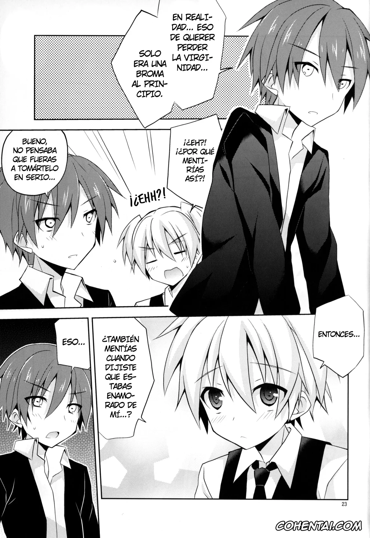 Ansatsu Kyoushitsu | Assassination Classroom xxx, Karma Akabane xxx, Nagisa Shiota xxx, Kimi ni Shika Dekinai Koto (Ansatsu Kyoushitsu), pagina 22