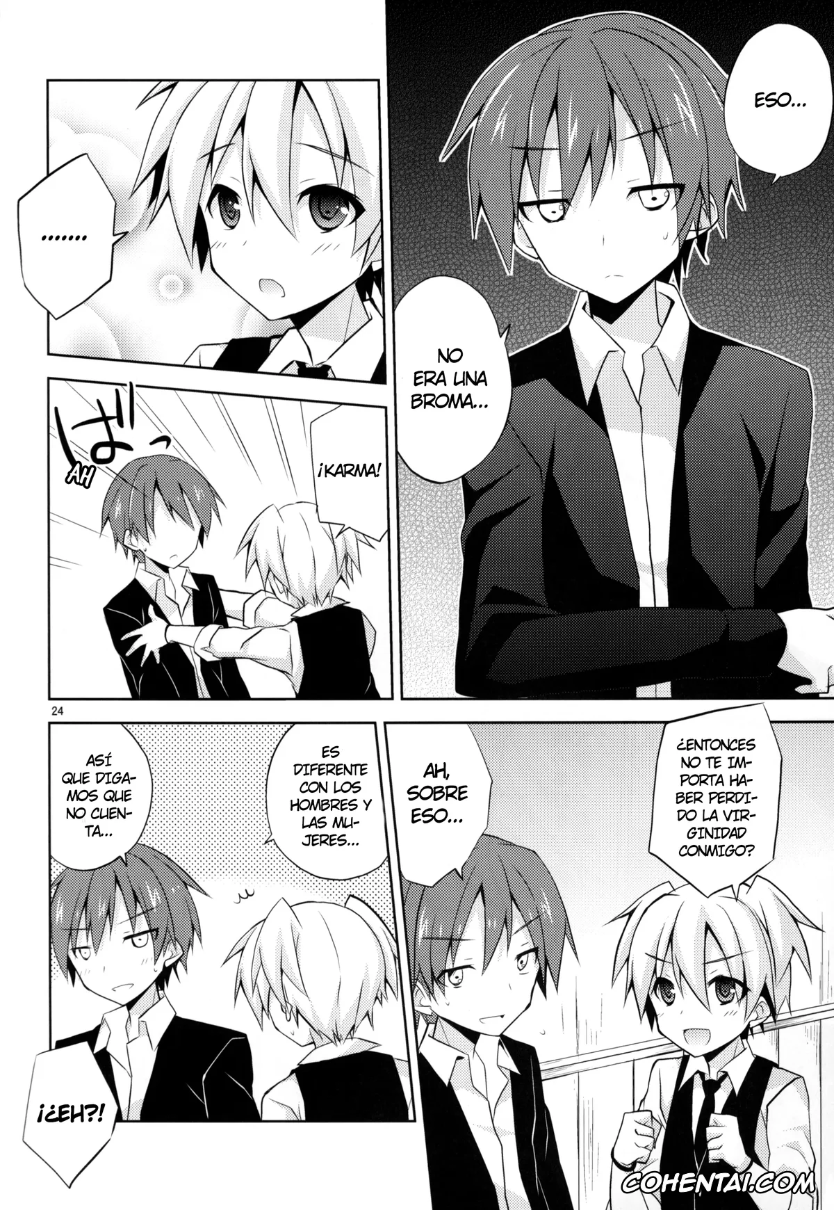 Ansatsu Kyoushitsu | Assassination Classroom porno, Karma Akabane porno, Nagisa Shiota porno, Kimi ni Shika Dekinai Koto (Ansatsu Kyoushitsu), pagina 23