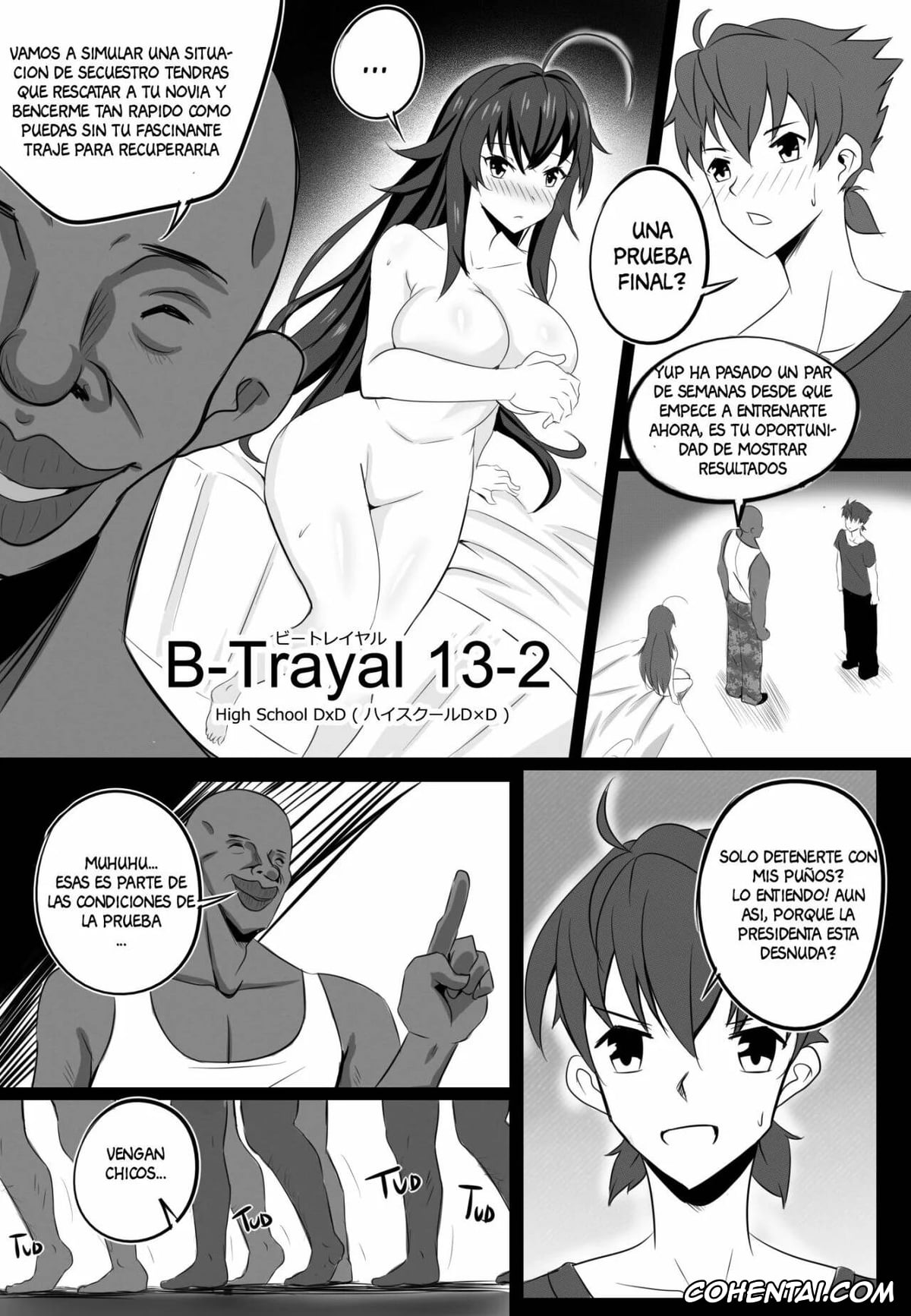 Highschool DxD xxx, Rias Gremory xxx, B-Trayal 13-2 Rias (Highschool DxD), pagina 4
