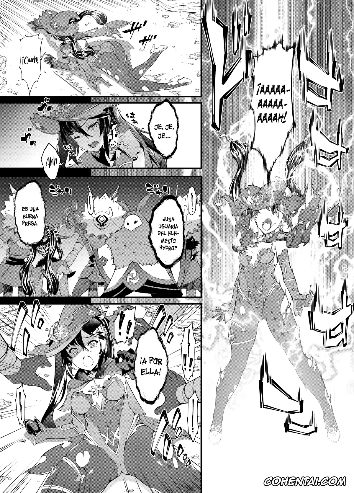 Genshin Impact porno, Hilichurl porno, Mitachurl porno, Mona Megistus porno, Hoshi ga Ochita Hi (Genshin Impact), pagina 8