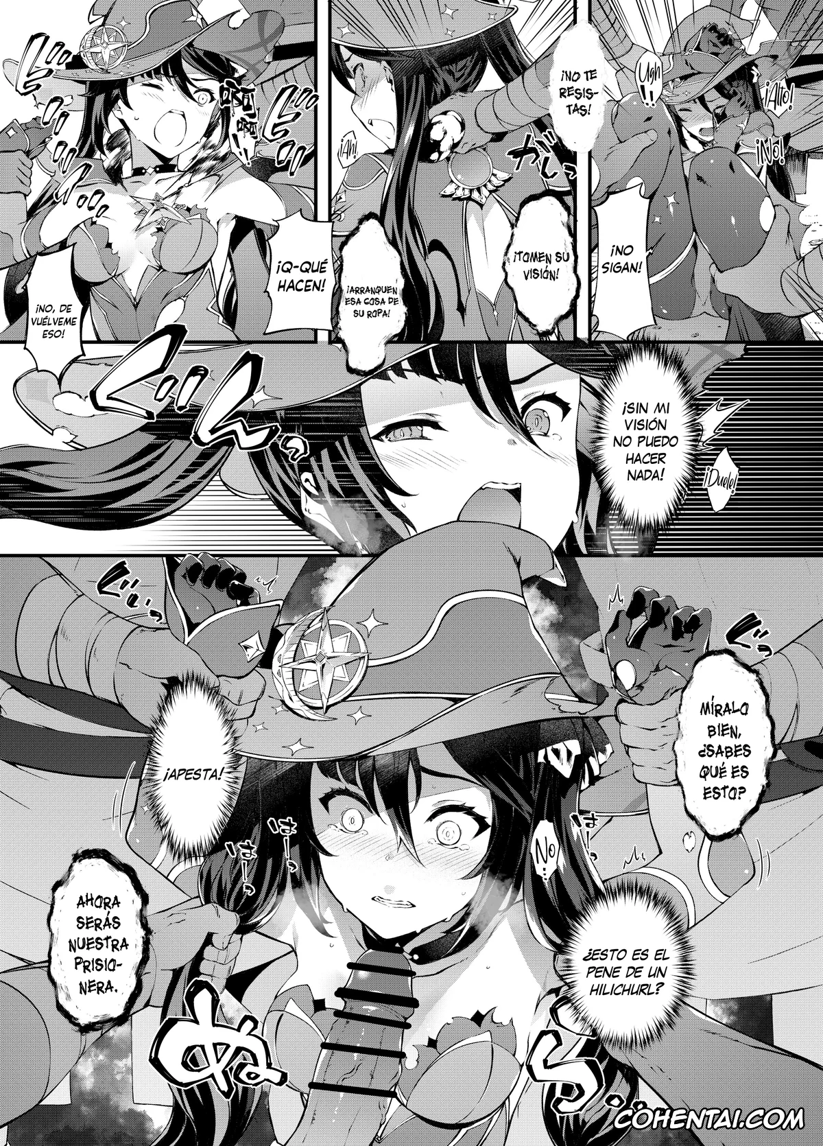 Genshin Impact hentai, Hilichurl hentai, Mitachurl hentai, Mona Megistus hentai, Hoshi ga Ochita Hi (Genshin Impact), pagina 9