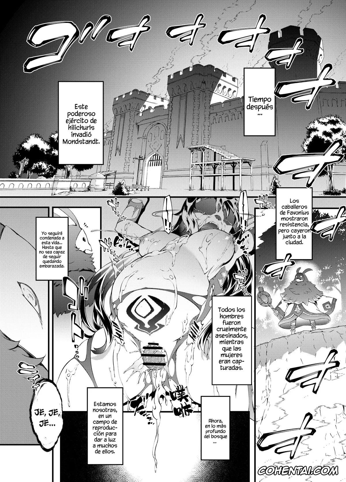 Genshin Impact xxx, Hilichurl xxx, Mitachurl xxx, Mona Megistus xxx, Hoshi ga Ochita Hi (Genshin Impact), pagina 31