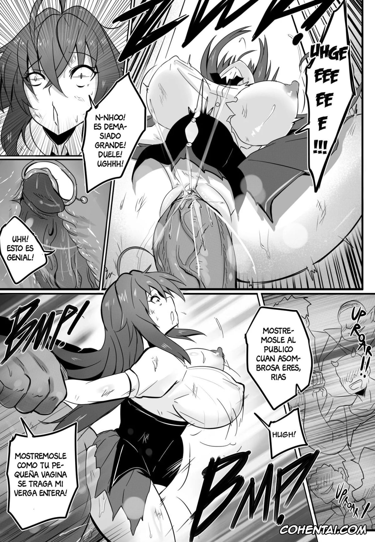 Highschool DxD hentai, Rias Gremory hentai, B-Trayal 13-3 (Highschool DxD), pagina 9