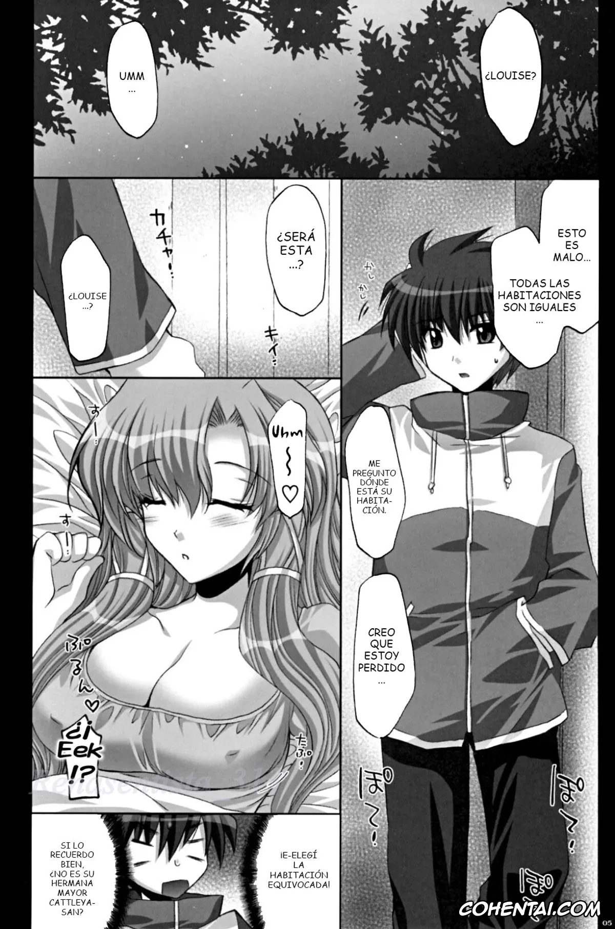 Zero No Tsukaima | The Familiar Of Zero xxx, Cattleya Yvette La Baume Le Blanc De La Fontaine xxx, Eleanor Albertine Le Blanc De La Blois De La Valliere xxx, Louise Francoise Le Blanc de La Valliere xxx, Saito Hiraga xxx, THREAT WIZARD (Zero no Tsukaima), pagina 4