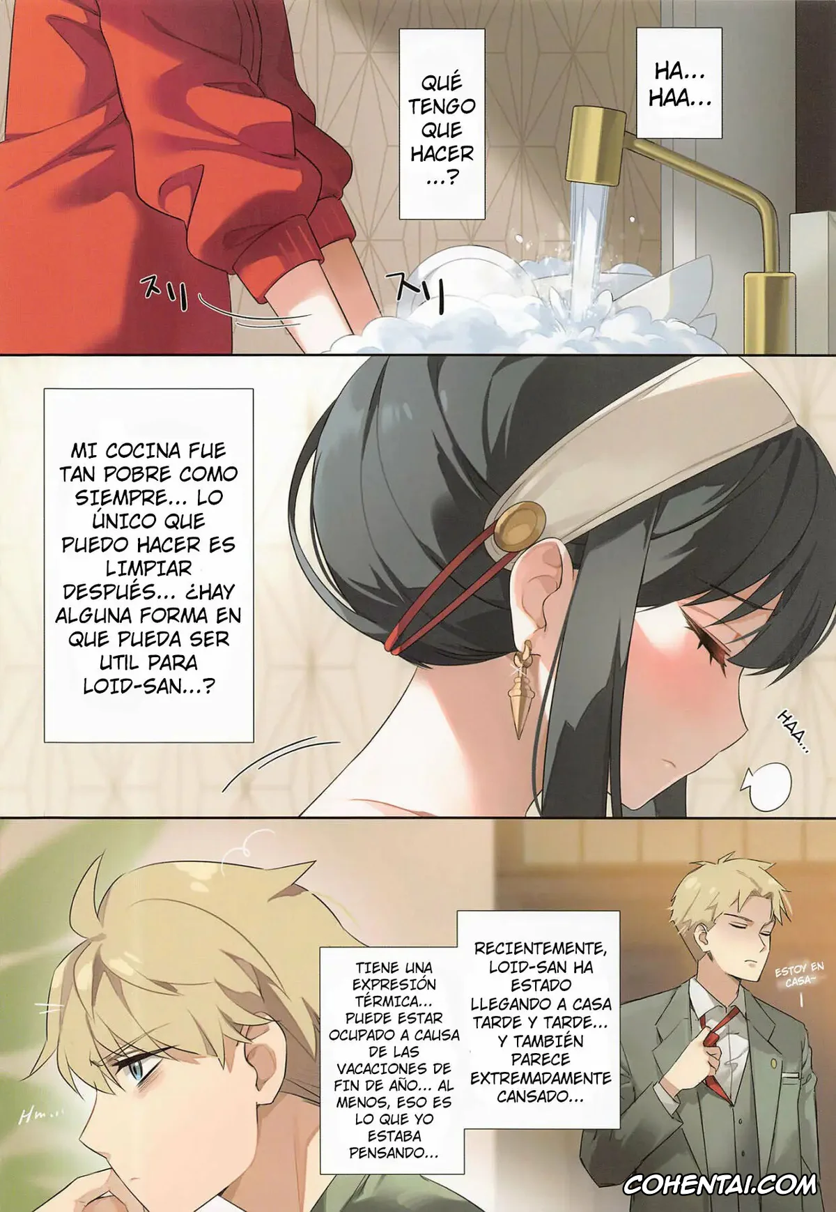 Spy x Family hentai, Loid Forger hentai, Yor Forger hentai, Konya no Yor wa Yoki Tsuma ni Naremashita ka? (SPY x FAMILY), pagina 3