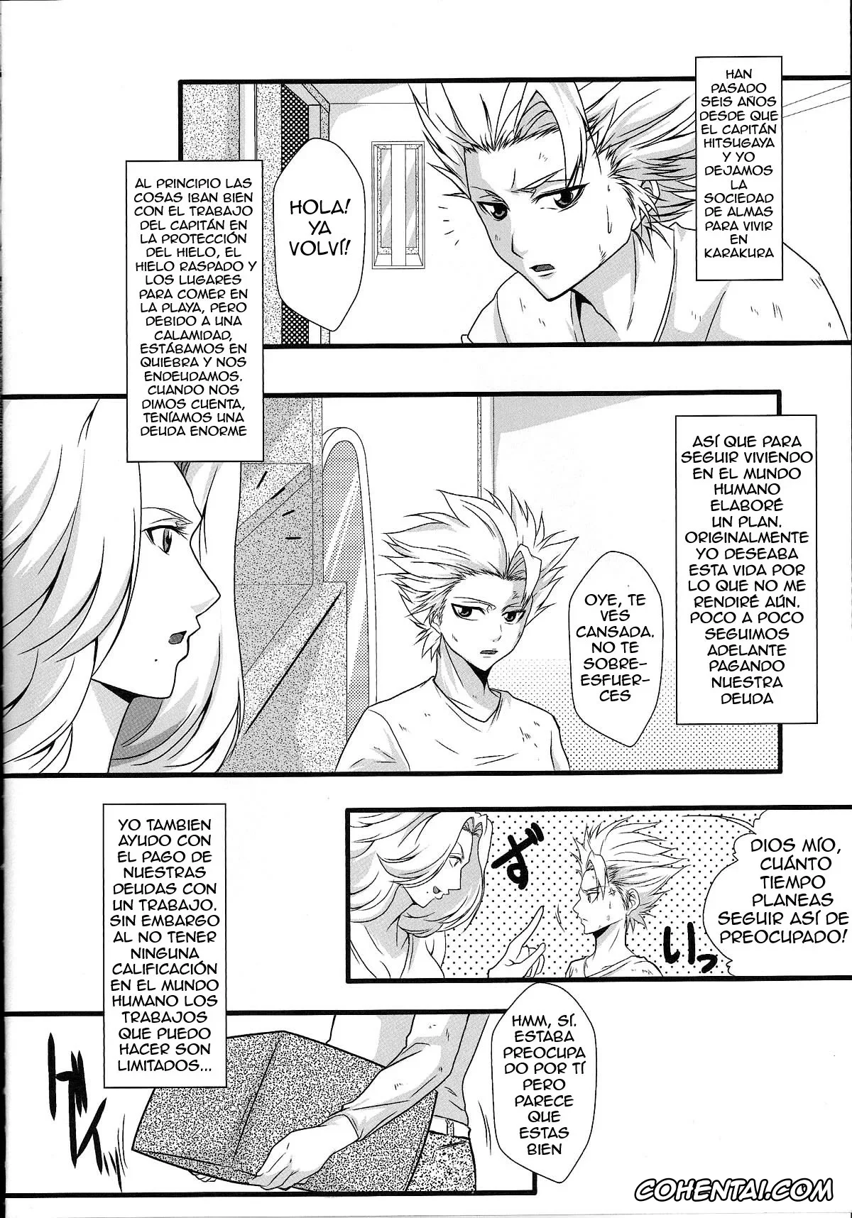 Bleach porno, Rangiku Matsumoto porno, Benten Kairaku 25 Rangiku no Himegoto (BLEACH), pagina 5
