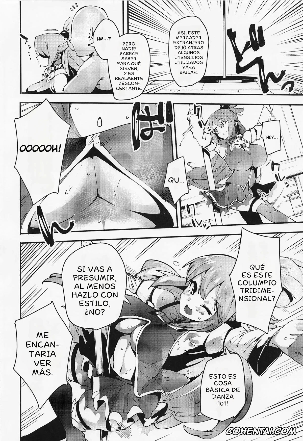 Kono Subarashii Sekai ni Syukufuku o! porno, Aqua porno, Damegami no Utage (Kono Subarashii Sekai ni Syukufuku o!), pagina 5