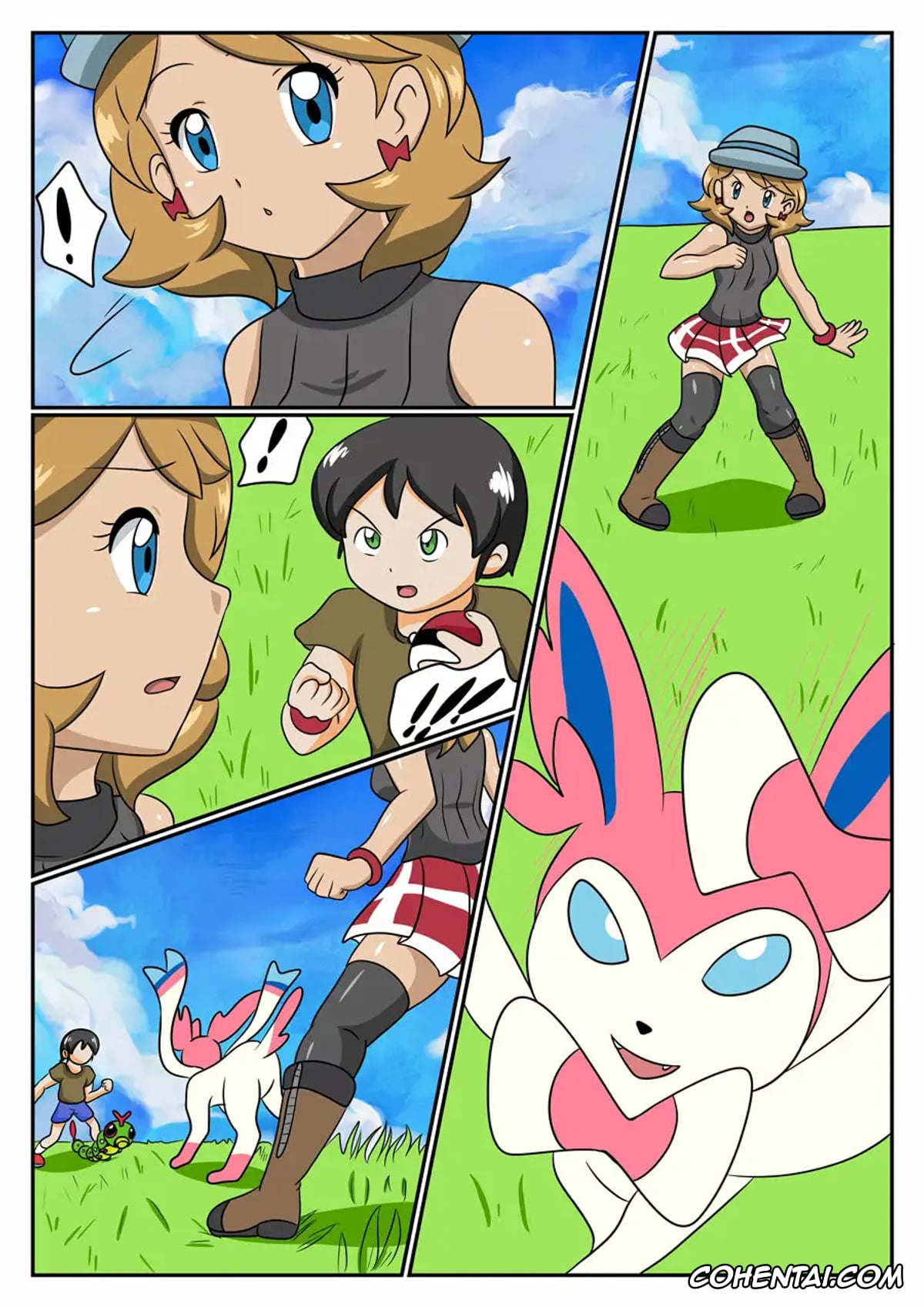 Pokemon | Pocket Monsters xxx, Lillie xxx, May xxx, Serena xxx, Serena Pokeworld (Pokémon), pagina 4