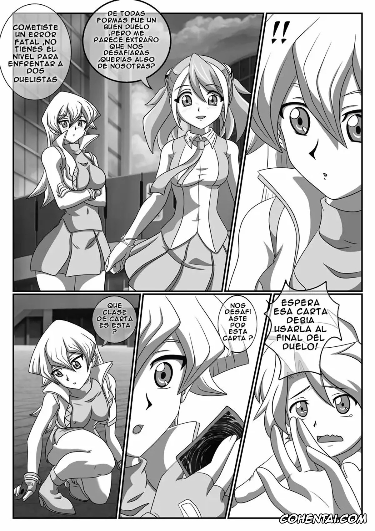 Yu-Gi-Oh! ARC-V hentai, Alexis Rhodes | Asuka Tenjouin hentai, Yuzu Hiiragi hentai, Arc-V the friend card (Yu-Gi-Oh! Arc-V), pagina 3