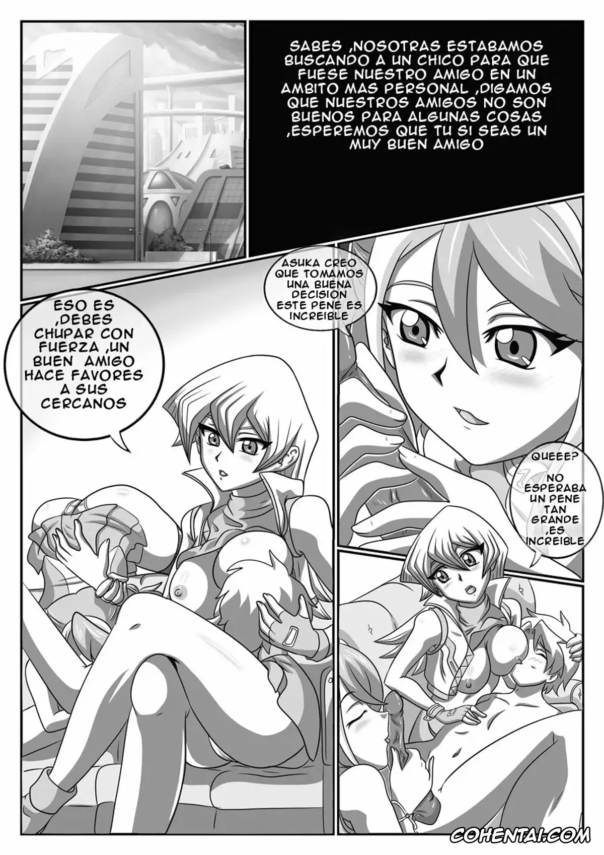 Yu-Gi-Oh! ARC-V porno, Alexis Rhodes | Asuka Tenjouin porno, Yuzu Hiiragi porno, Arc-V the friend card (Yu-Gi-Oh! Arc-V), pagina 5