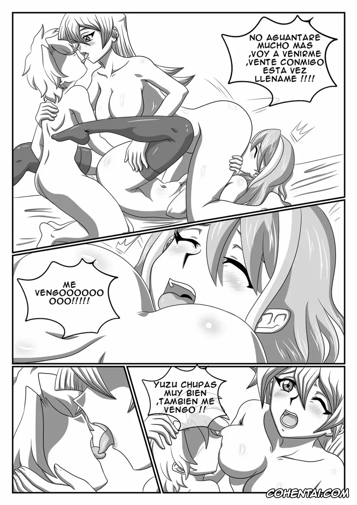 Yu-Gi-Oh! ARC-V xxx, Alexis Rhodes | Asuka Tenjouin xxx, Yuzu Hiiragi xxx, Arc-V the friend card (Yu-Gi-Oh! Arc-V), pagina 19