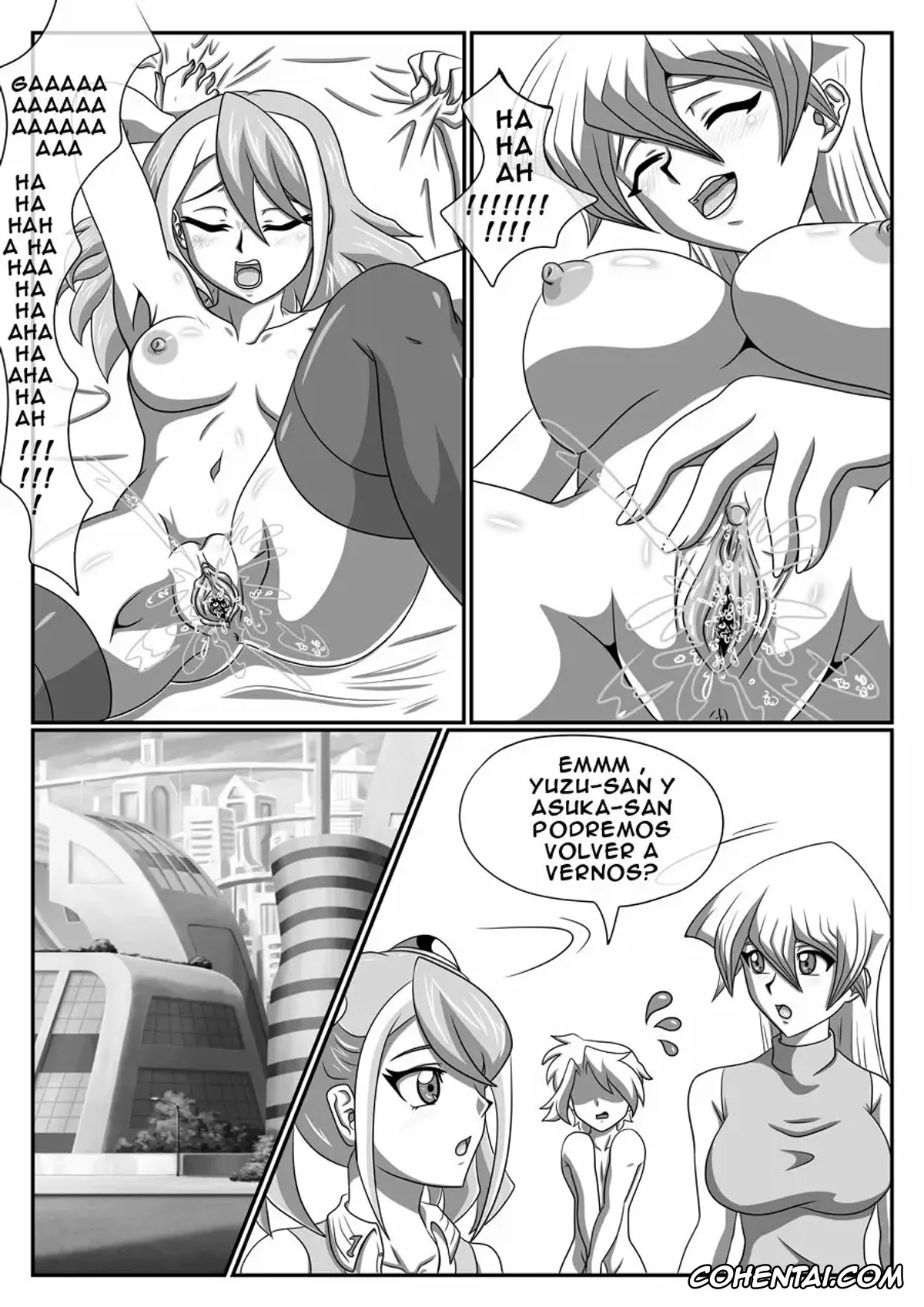 Yu-Gi-Oh! ARC-V porno, Alexis Rhodes | Asuka Tenjouin porno, Yuzu Hiiragi porno, Arc-V the friend card (Yu-Gi-Oh! Arc-V), pagina 20