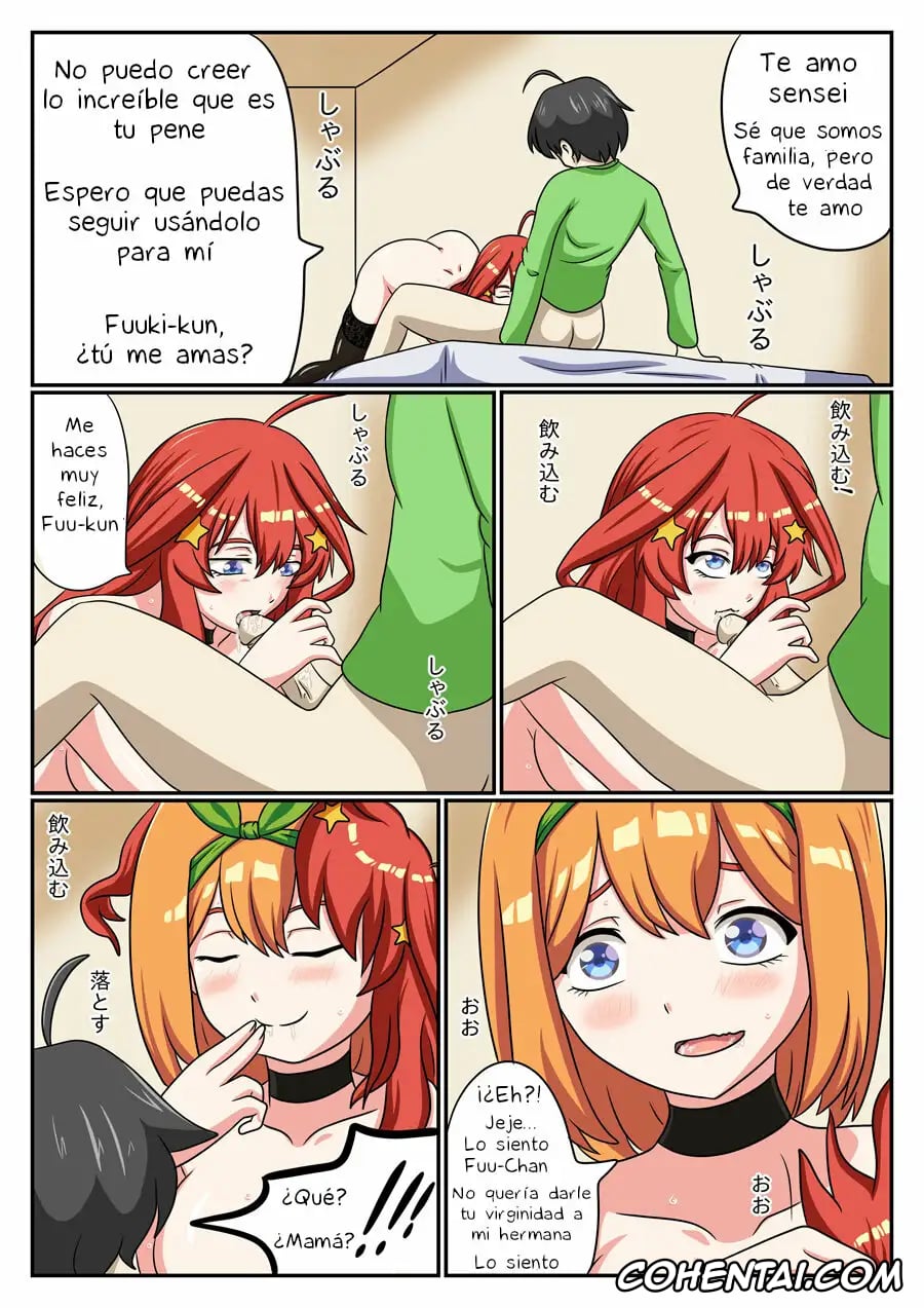 Gotoubun No Hanayome | The Quintessential Quintuplets porno, Itsuki Nakano porno, Yotsuba Nakano porno, Oshiete!! Nakano Itsuki (Gotoubun no Hanayome), pagina 14