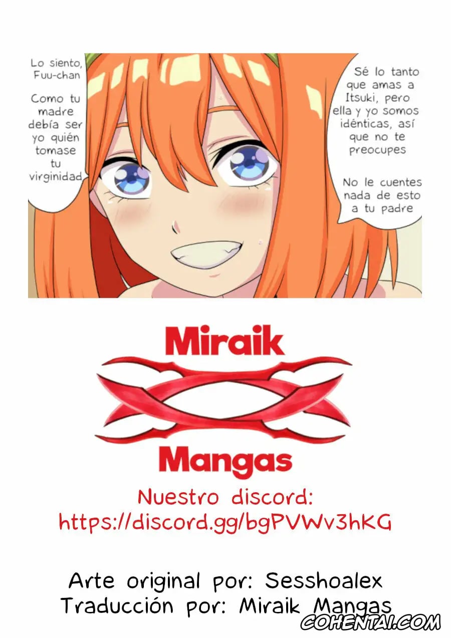Gotoubun No Hanayome | The Quintessential Quintuplets porno, Itsuki Nakano porno, Yotsuba Nakano porno, Oshiete!! Nakano Itsuki (Gotoubun no Hanayome), pagina 17