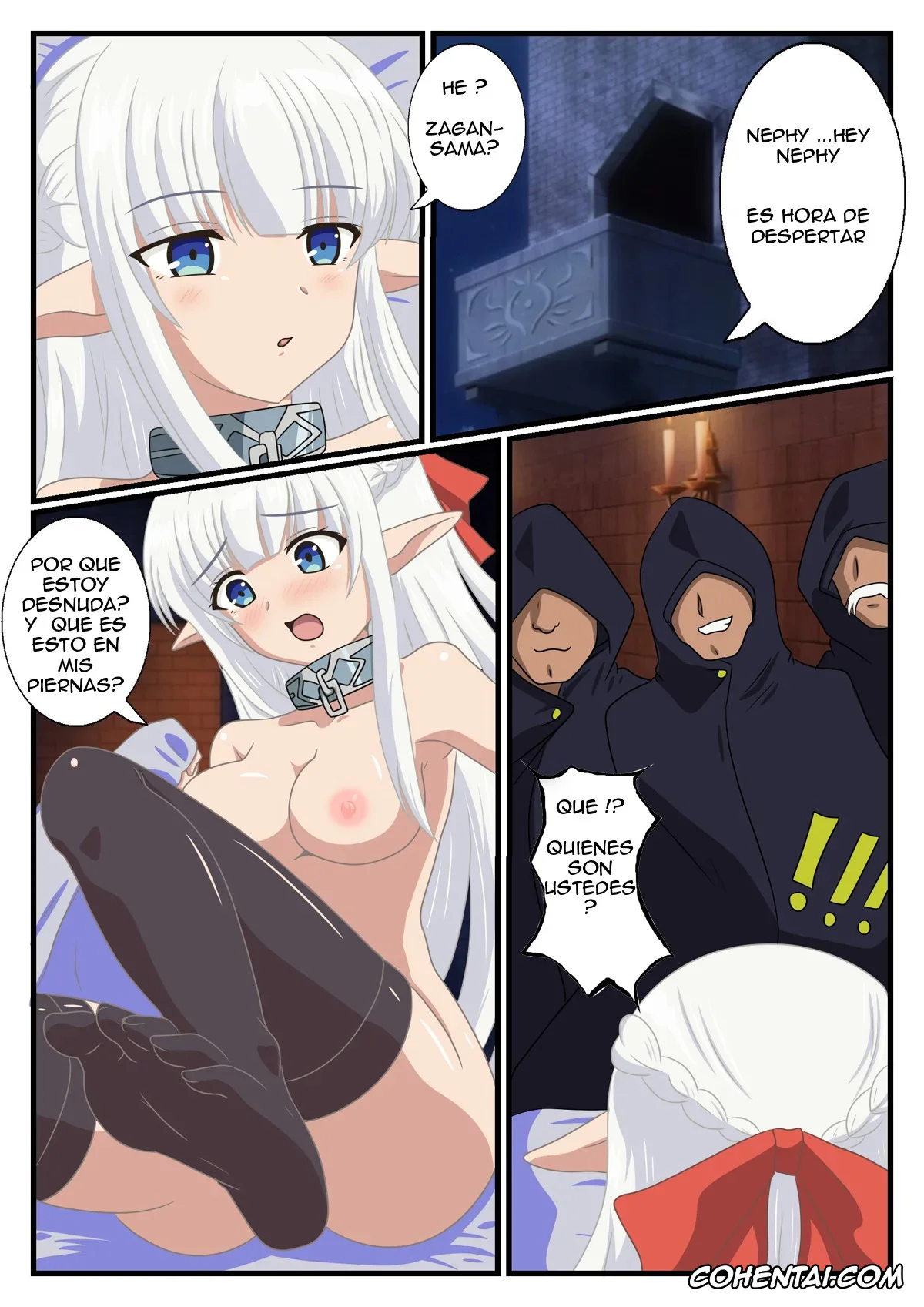 Maou No Ore Ga Dorei Elf O Yome Ni Shitanda Ga Dou Medereba Ii | An Archdemons Dilemma How To Love Your Elf Bride porno, Nephelia porno, Neferia ga Yumemiru Shimetta Yume (Maou no Ore ga Dorei Elf wo Yome ni Shitanda ga, Dou Medereba Ii?), pagina 2