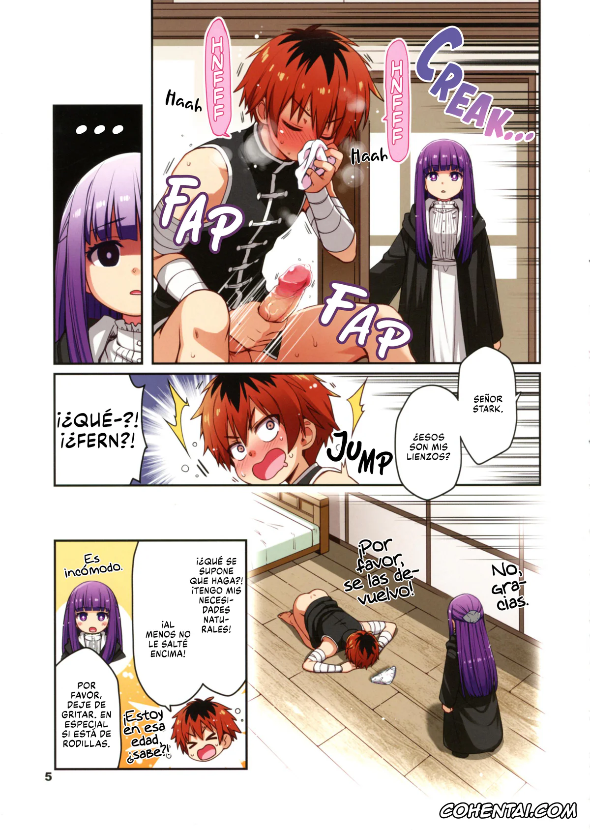 Sousou No Frieren | Frieren Beyond Journeys End xxx, Fern xxx, Stark xxx, Zero★Tact! Boy & Girl (Sousou no Frieren), pagina 4