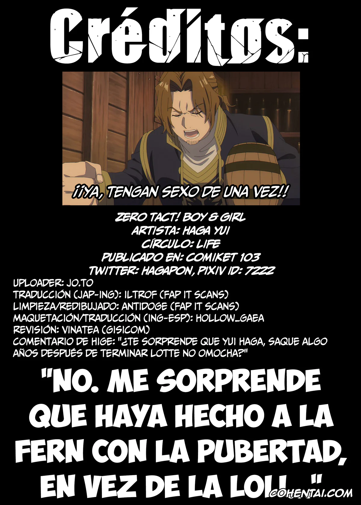 Sousou No Frieren | Frieren Beyond Journeys End porno, Fern porno, Stark porno, Zero★Tact! Boy & Girl (Sousou no Frieren), pagina 11