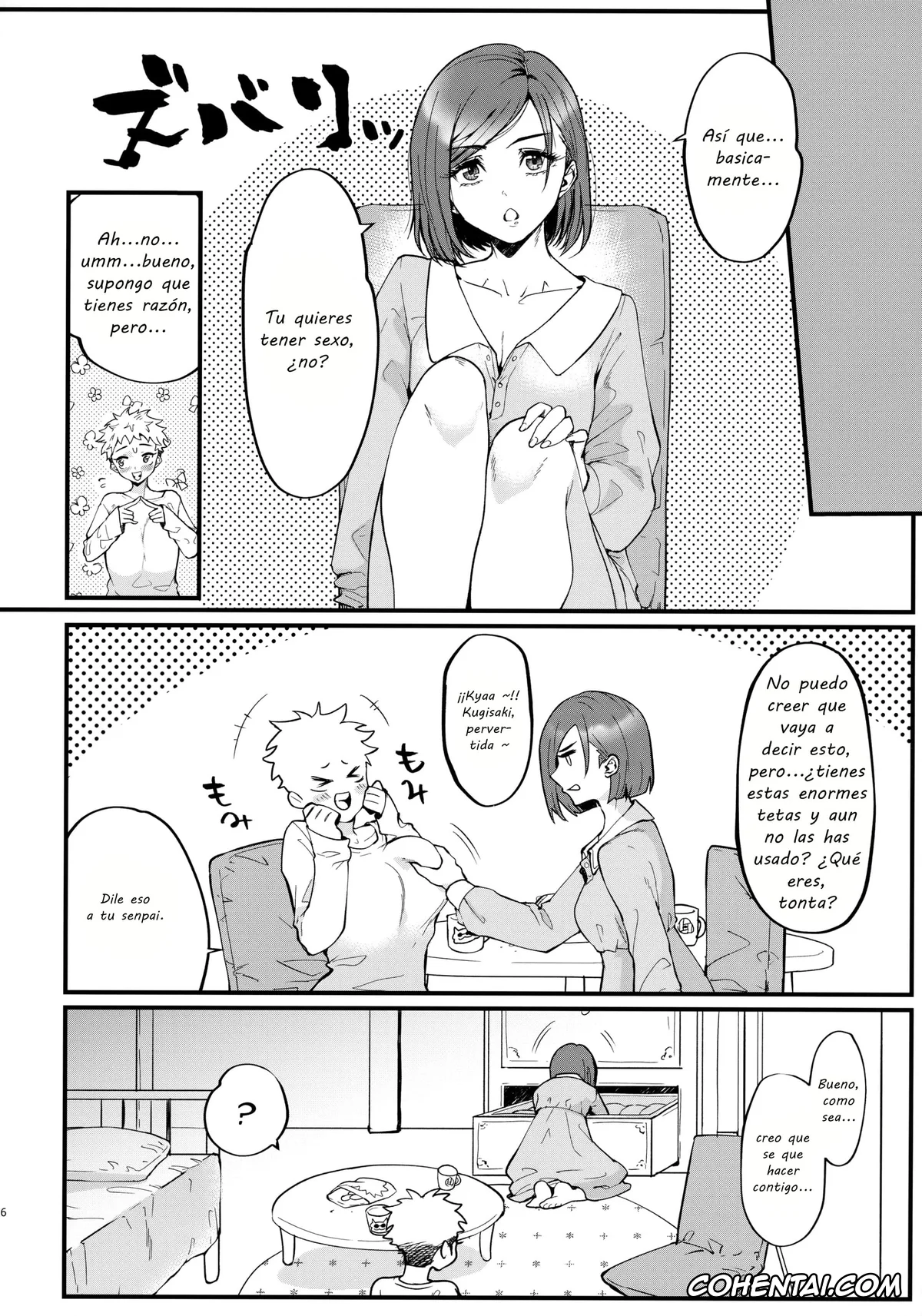 Jujutsu Kaisen porno, Satoru Gojo porno, Yuuji Itadori porno, Senpai, Kozukuri Shiyo (Jujutsu Kaisen), pagina 5
