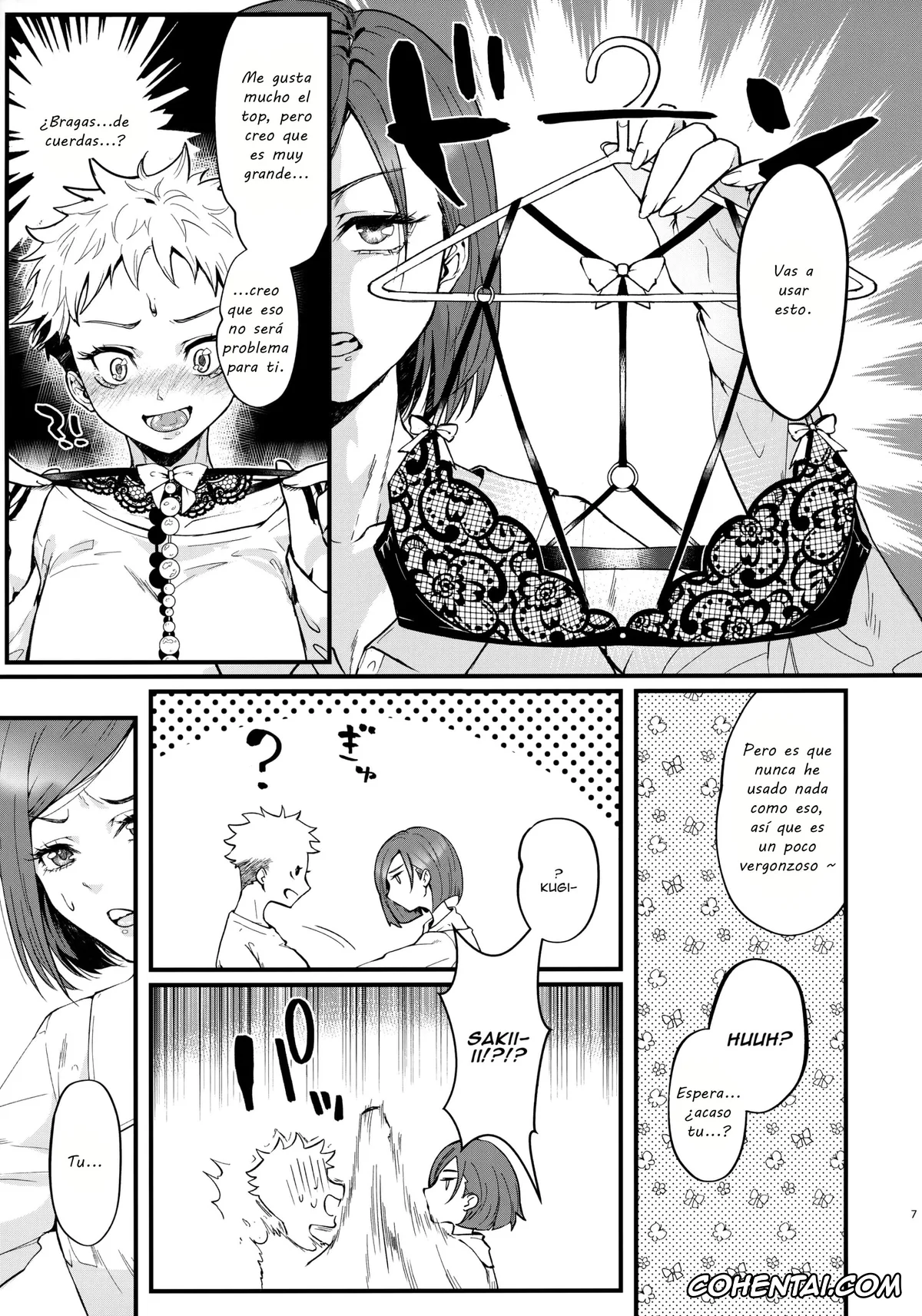 Jujutsu Kaisen hentai, Satoru Gojo hentai, Yuuji Itadori hentai, Senpai, Kozukuri Shiyo (Jujutsu Kaisen), pagina 6