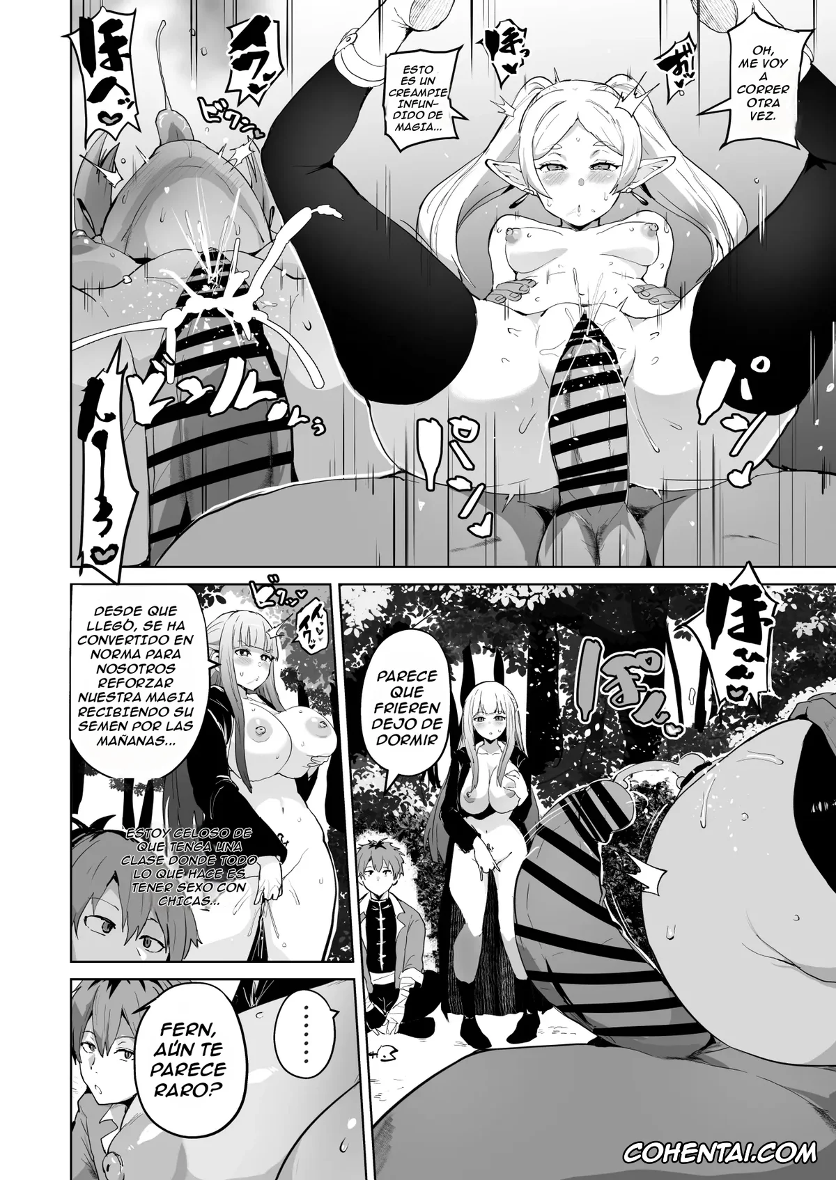 Sousou No Frieren | Frieren Beyond Journeys End hentai, Fern hentai, Frieren hentai, Joushiki Kaihen Ochiru Futari (Sousou no Frieren), pagina 3