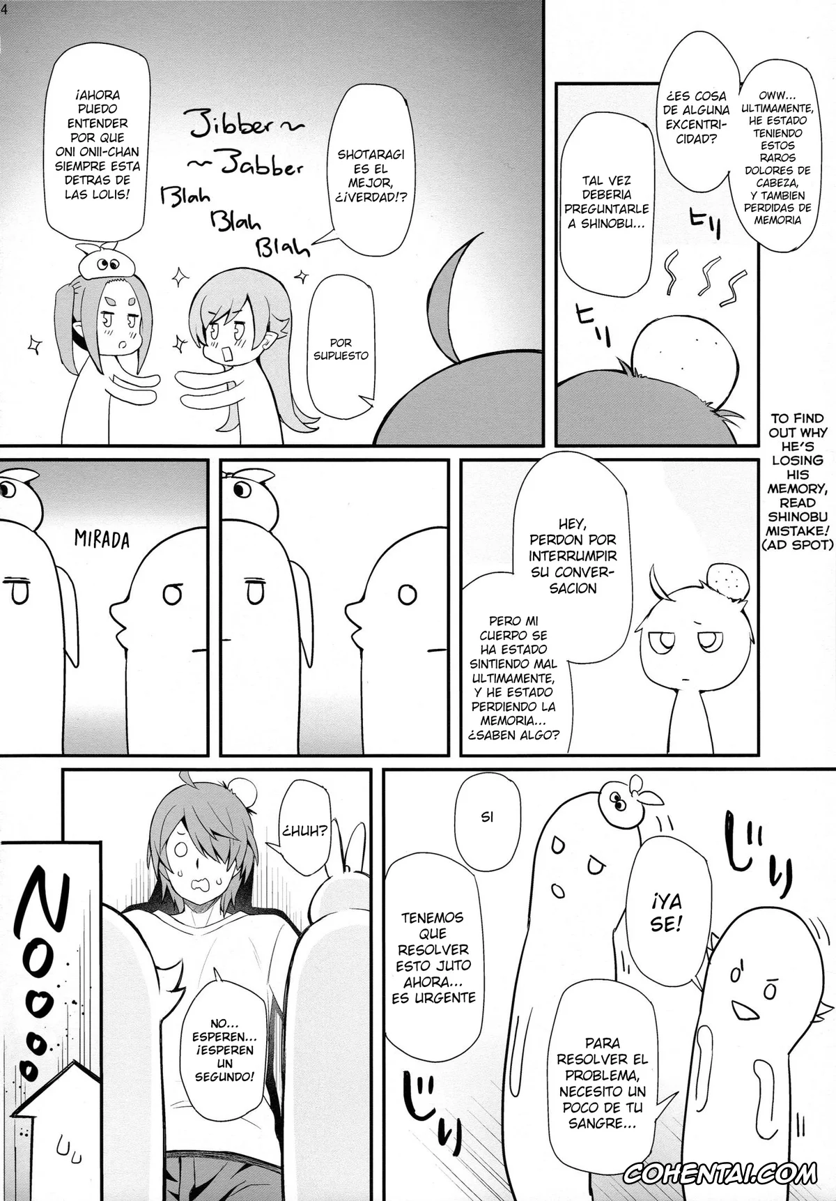 Bakemonogatari porno, Koyomi Araragi porno, Yotsugi Ononoki porno, Pachimonogatari Part 14: Yotsugi Success (Bakemonogatari), pagina 23
