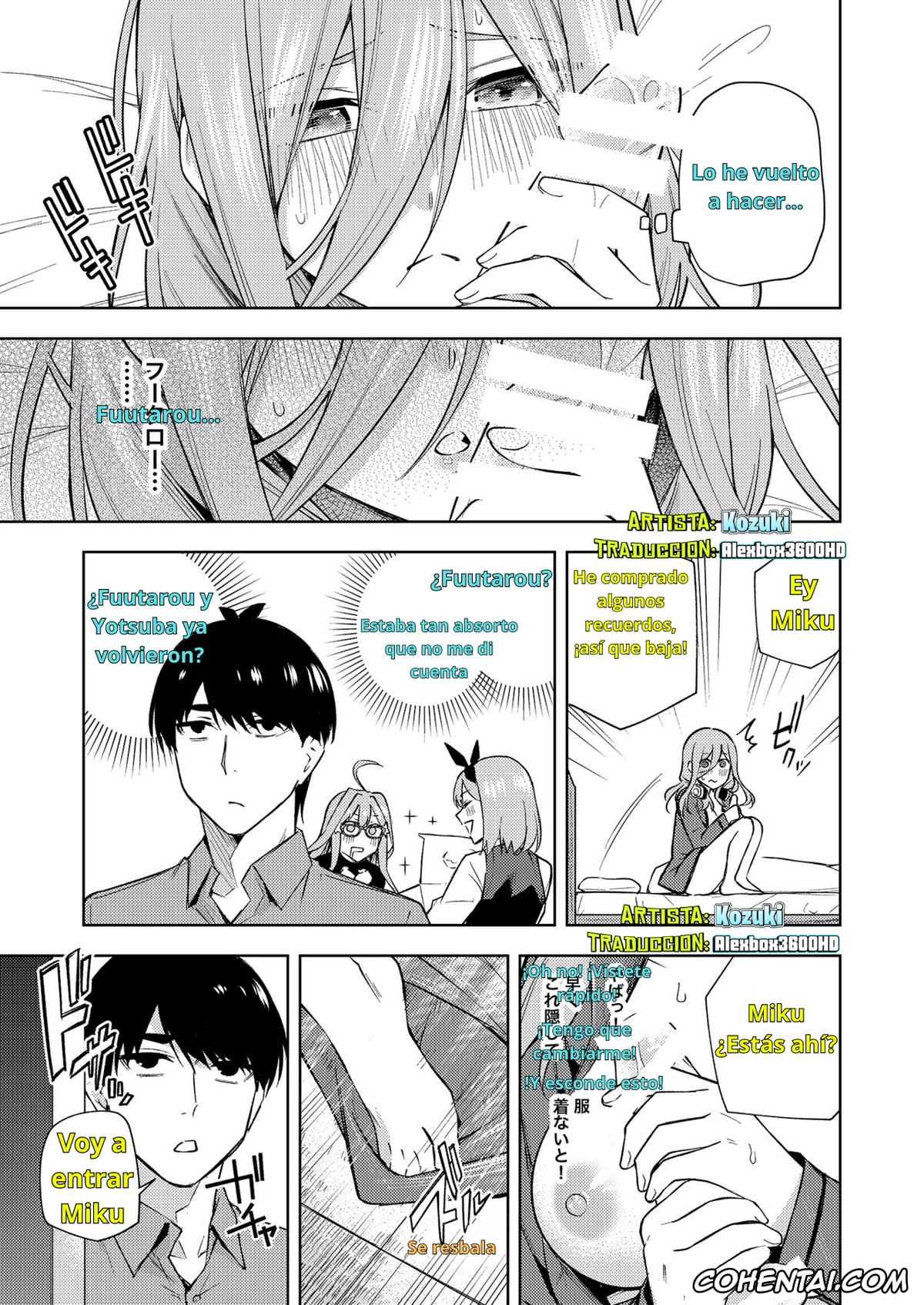 Gotoubun No Hanayome | The Quintessential Quintuplets hentai, Fuutarou Uesugi hentai, Miku Nakano hentai, Chri Bocchi Miku – Miku is alone at Christmas. (Gotoubun no Hanayome), pagina 9