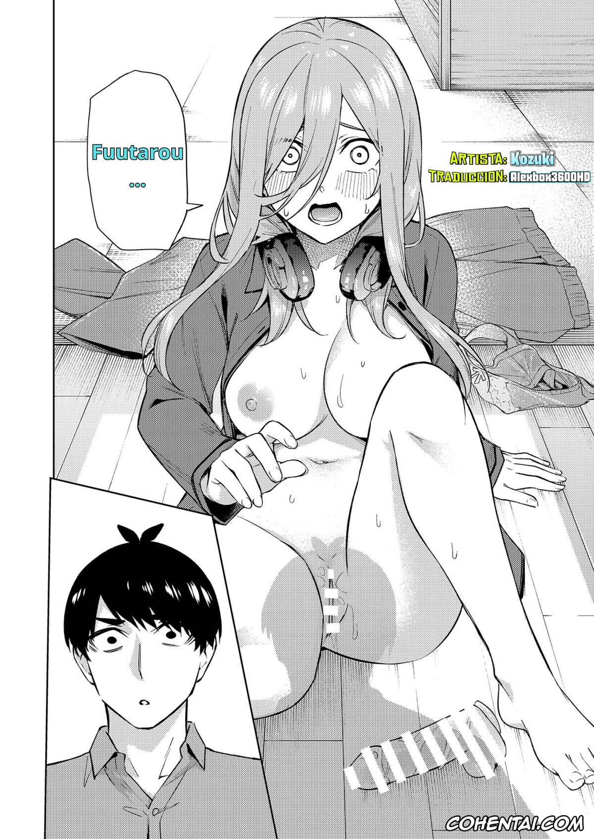 Gotoubun No Hanayome | The Quintessential Quintuplets xxx, Fuutarou Uesugi xxx, Miku Nakano xxx, Chri Bocchi Miku – Miku is alone at Christmas. (Gotoubun no Hanayome), pagina 10