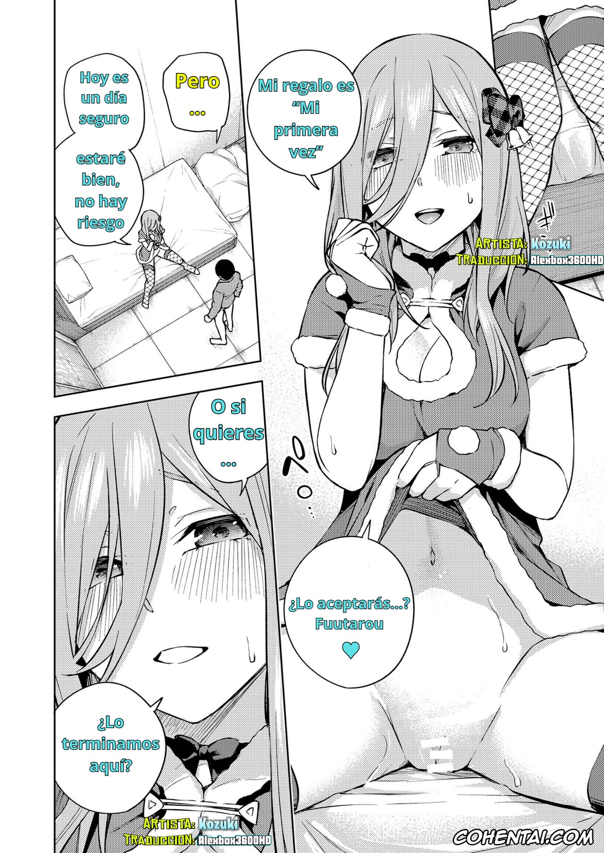 Gotoubun No Hanayome | The Quintessential Quintuplets hentai, Fuutarou Uesugi hentai, Miku Nakano hentai, Chri Bocchi Miku – Miku is alone at Christmas. (Gotoubun no Hanayome), pagina 18