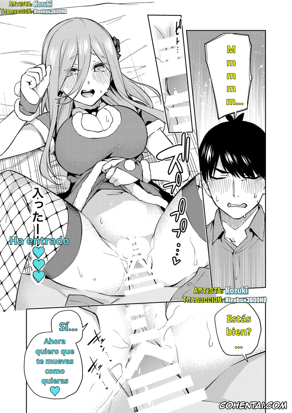 Gotoubun No Hanayome | The Quintessential Quintuplets xxx, Fuutarou Uesugi xxx, Miku Nakano xxx, Chri Bocchi Miku – Miku is alone at Christmas. (Gotoubun no Hanayome), pagina 19