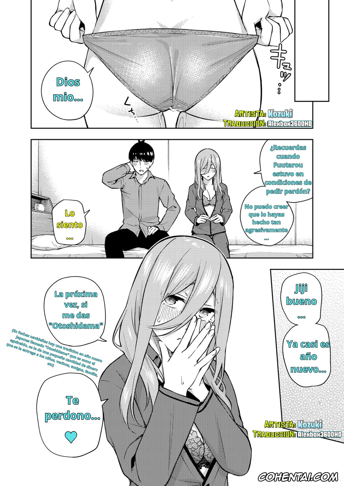 Gotoubun No Hanayome | The Quintessential Quintuplets xxx, Fuutarou Uesugi xxx, Miku Nakano xxx, Chri Bocchi Miku – Miku is alone at Christmas. (Gotoubun no Hanayome), pagina 28