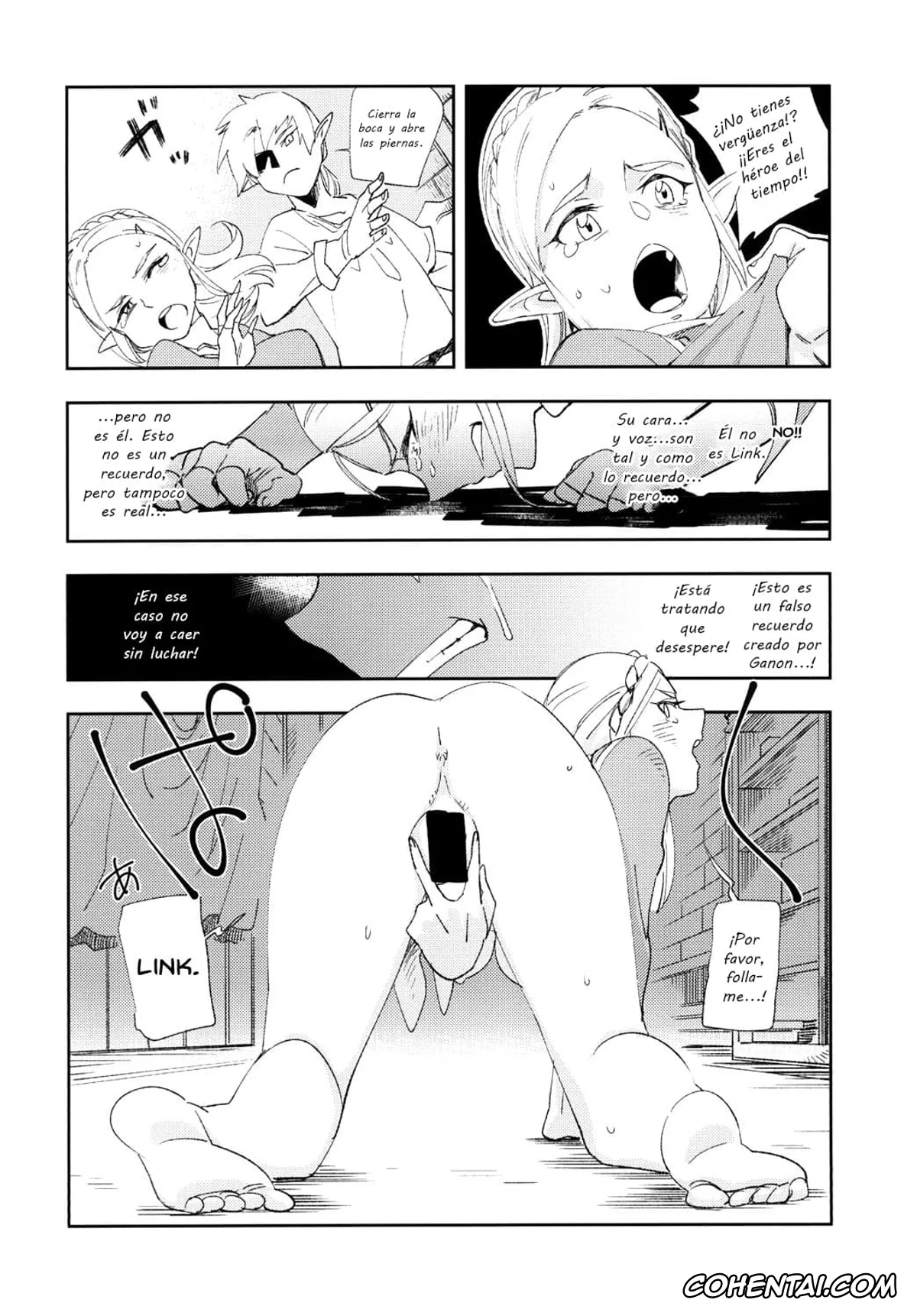 The Legend Of Zelda hentai, Princess Zelda hentai, TRUST&CENTURY (The Legend of Zelda), pagina 9
