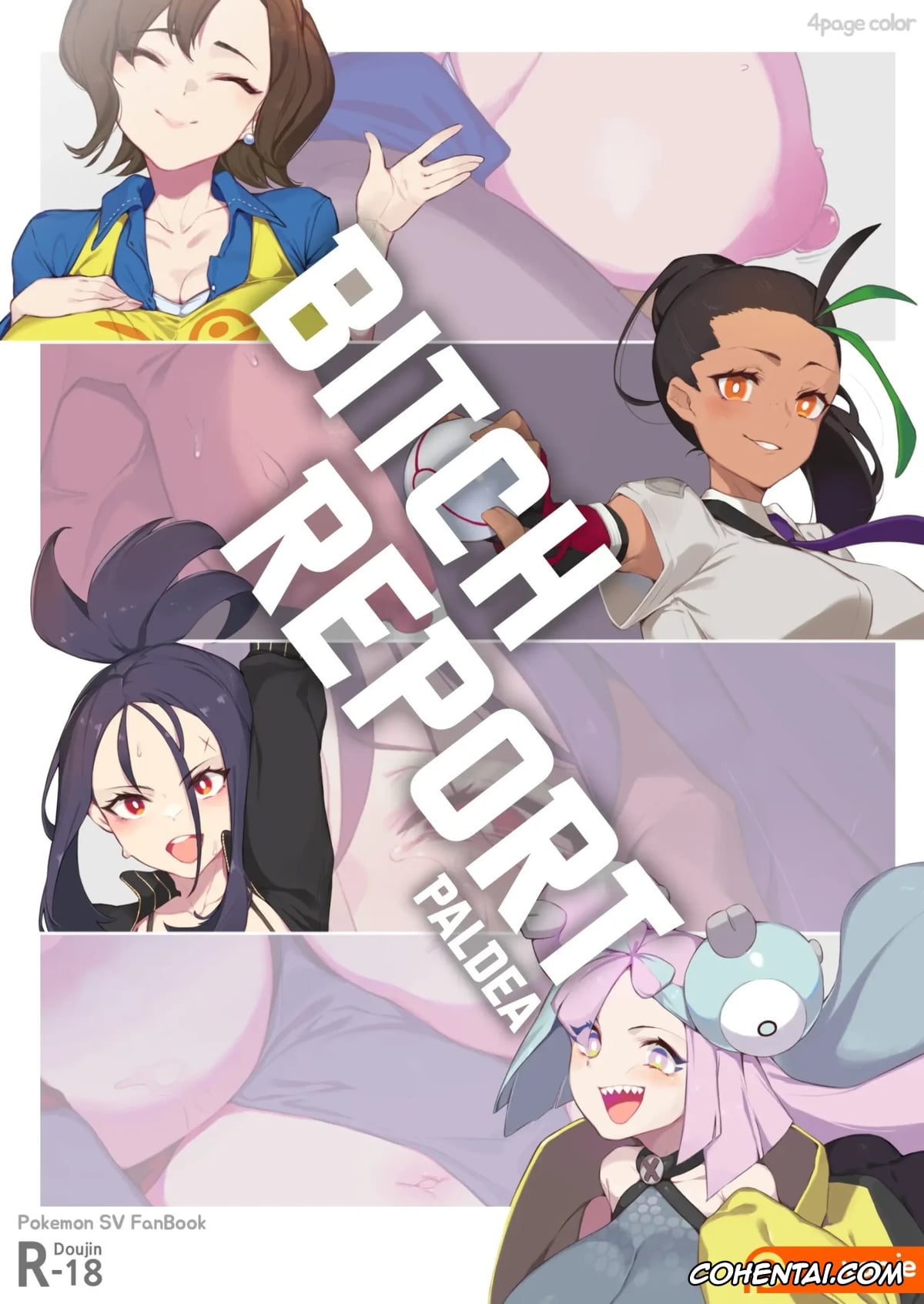 Pokemon | Pocket Monsters xxx, Dendra xxx, Iono xxx, Nemona xxx, Paldea Mom xxx, Bitch Report Paldea (Pokémon Scarlet and Violet), pagina 1
