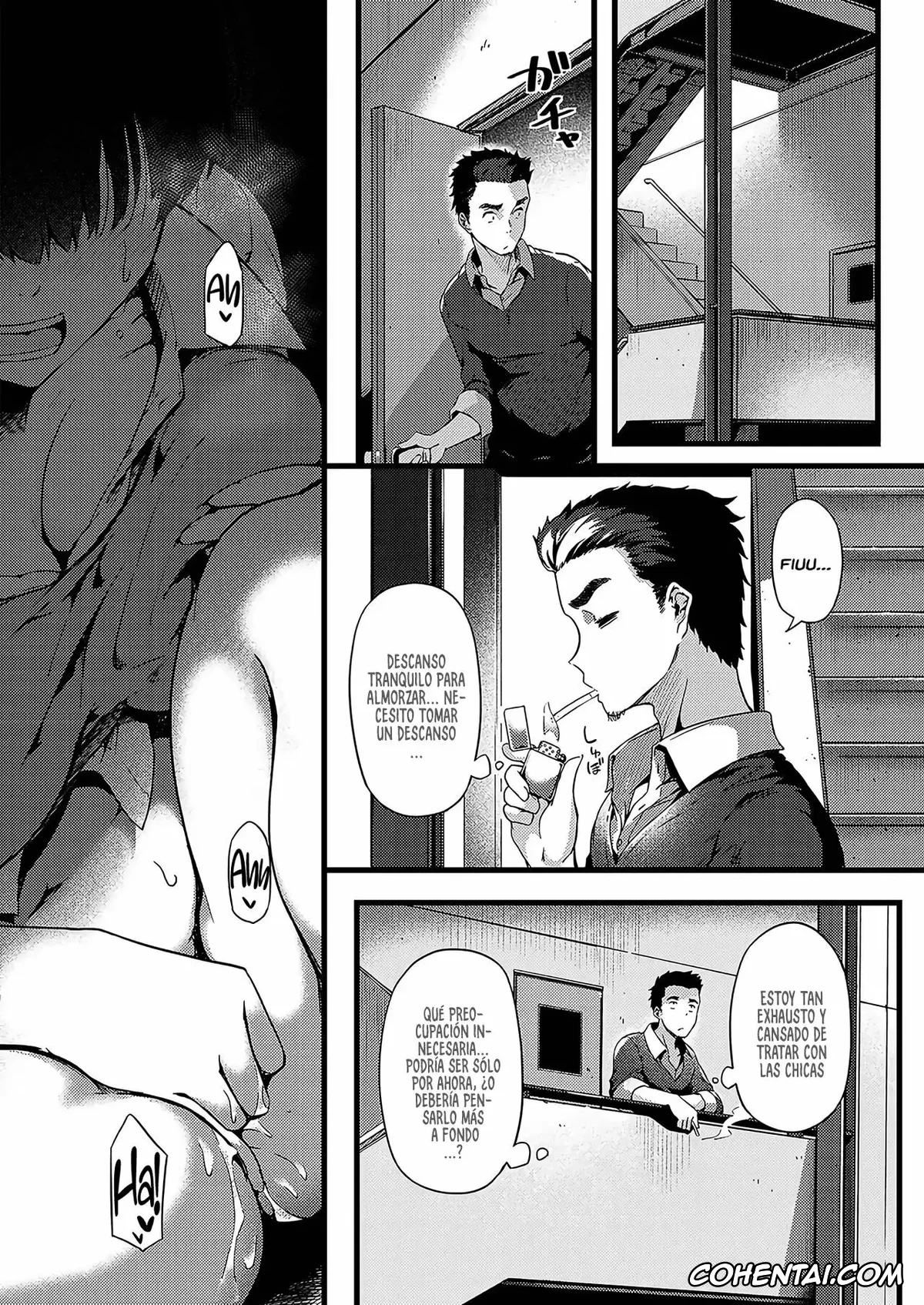 Revistas porno, COMIC ExE porno, Jimiko To Sensei (COMIC ExE 22), pagina 5