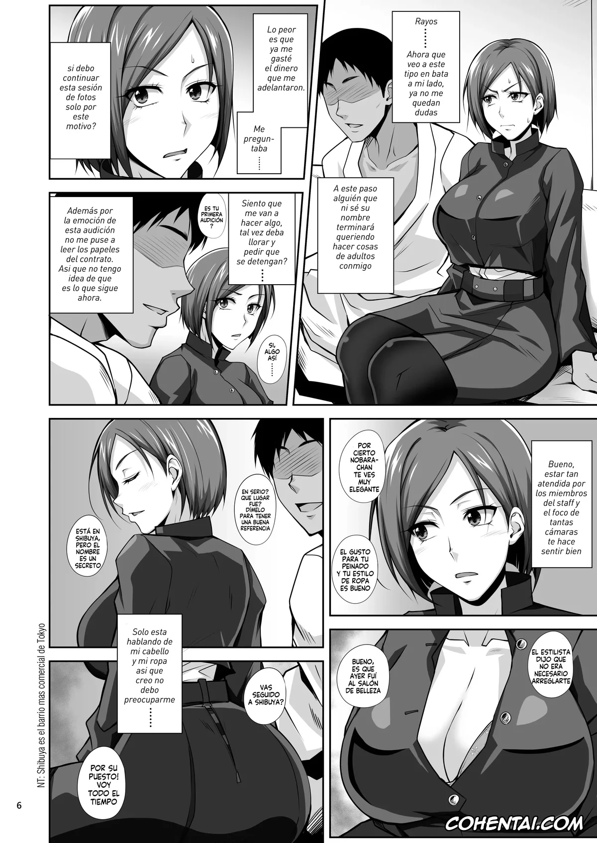 Bleach hentai, Jujutsu Kaisen hentai, My Hero Academia | Boku No Hero Academia hentai, Nobara Kugisaki hentai, Rangiku Matsumoto hentai, Rumi Usagiyama hentai, Yoruichi Shihoin hentai, KIKUYA GONOMI vol.1 (Bleach, Jujutsu Kaisen, Boku no Hero Academia), pagina 6