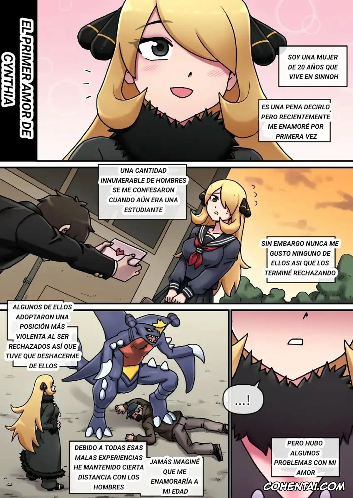 Pokemon | Pocket Monsters porno, Cynthia porno, Yandere Cynthia (Pokemon Sword and Shield), pagina 2