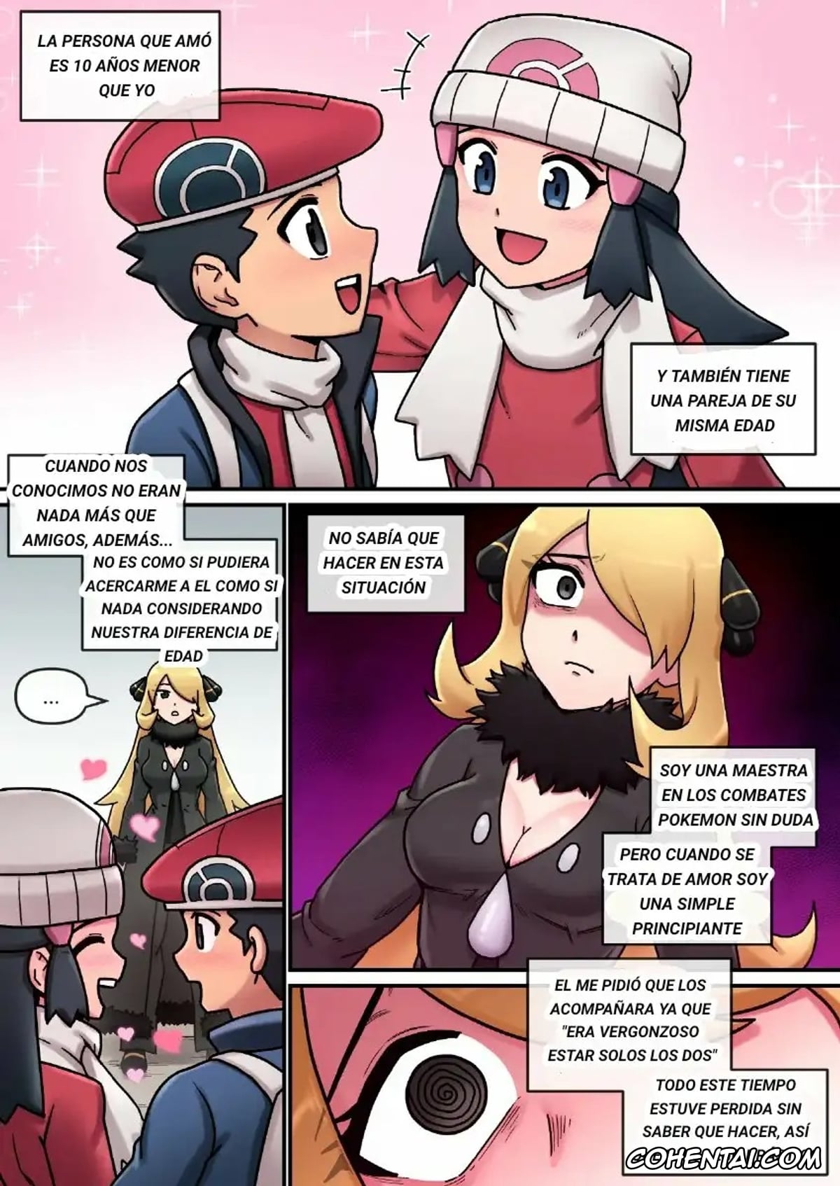 Pokemon | Pocket Monsters hentai, Cynthia hentai, Yandere Cynthia (Pokemon Sword and Shield), pagina 3