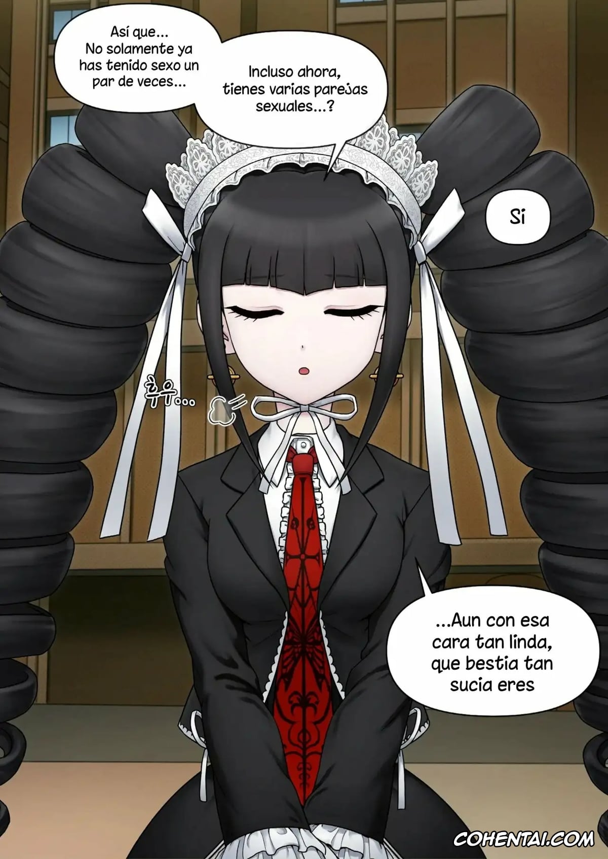 Danganronpa xxx, Celestia Ludenberg xxx, Makoto Naegi xxx, Celestia Ludenberg (Danganronpa), pagina 4