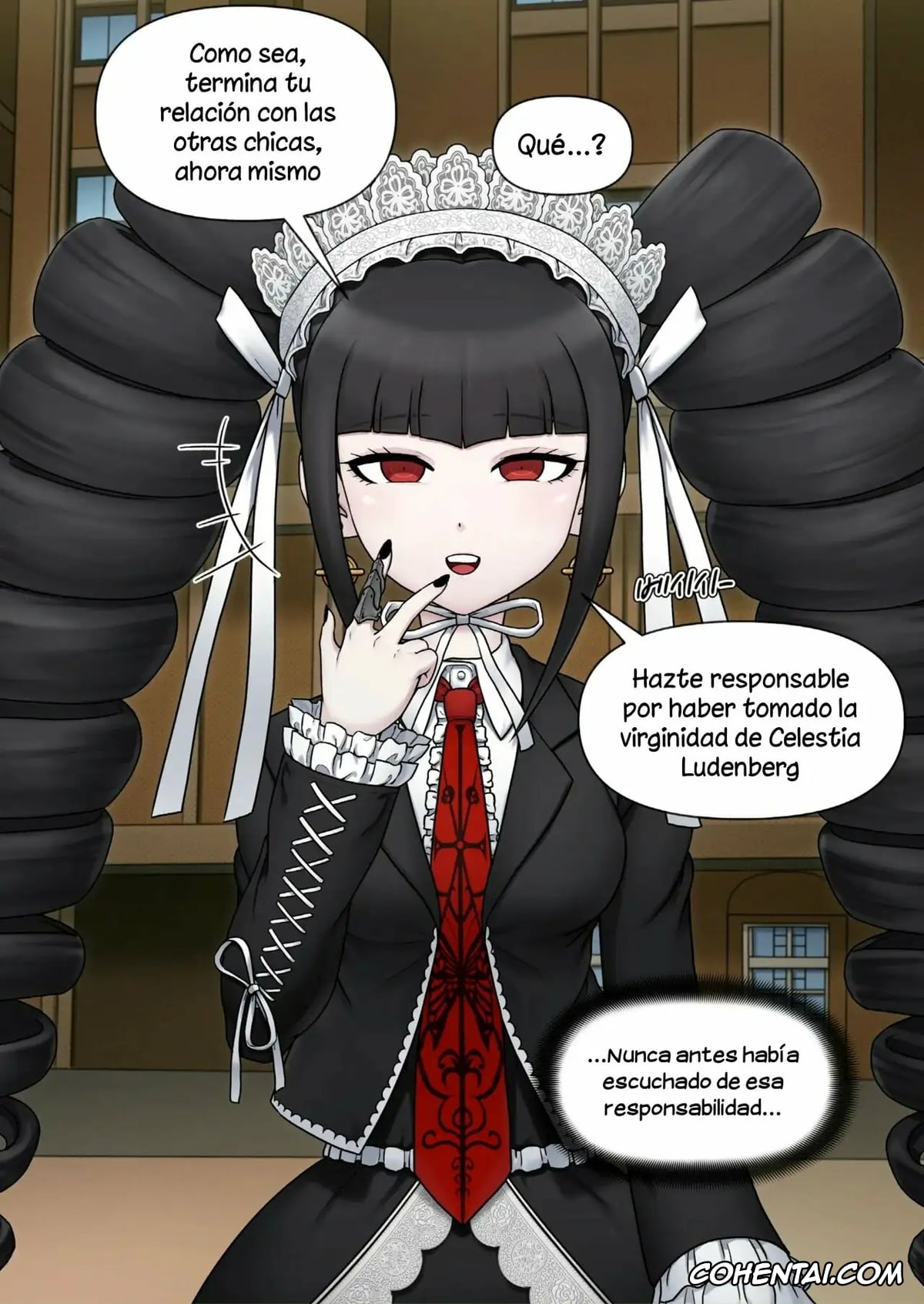 Danganronpa porno, Celestia Ludenberg porno, Makoto Naegi porno, Celestia Ludenberg (Danganronpa), pagina 5