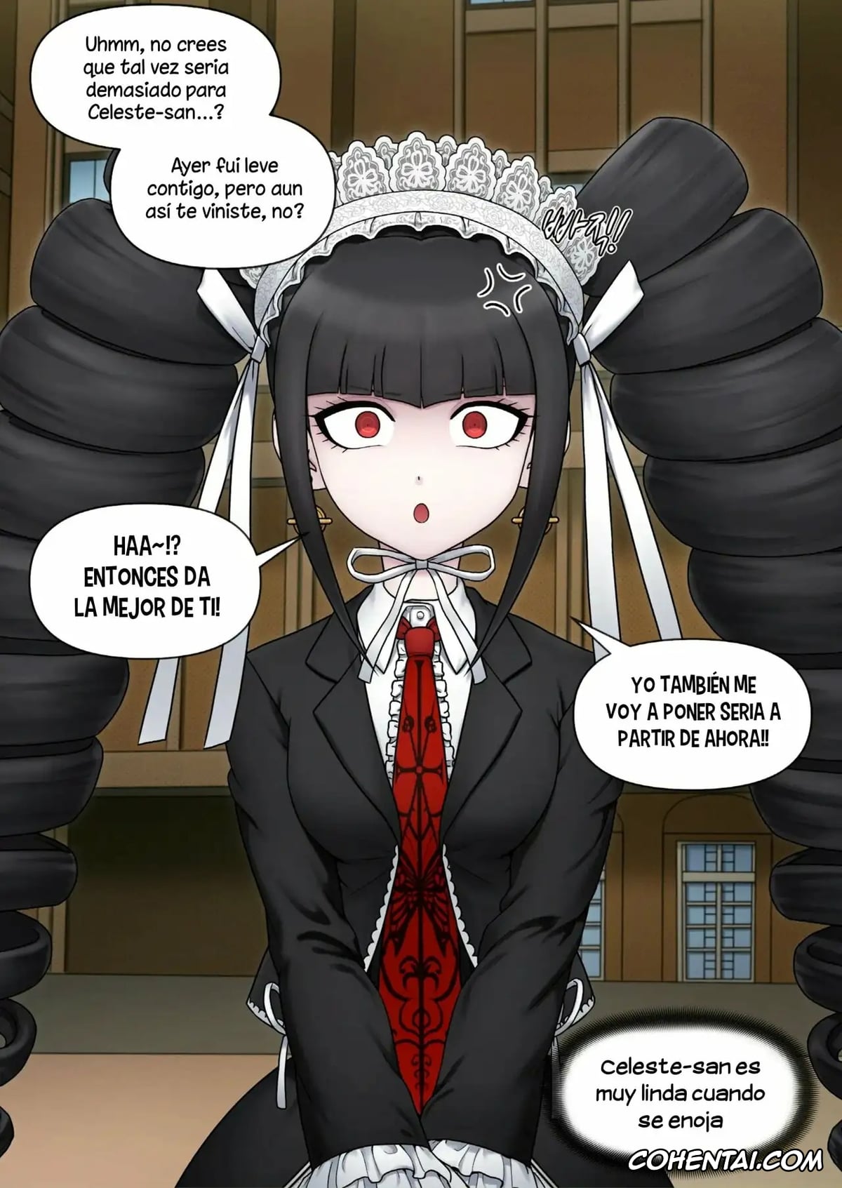 Danganronpa xxx, Celestia Ludenberg xxx, Makoto Naegi xxx, Celestia Ludenberg (Danganronpa), pagina 7