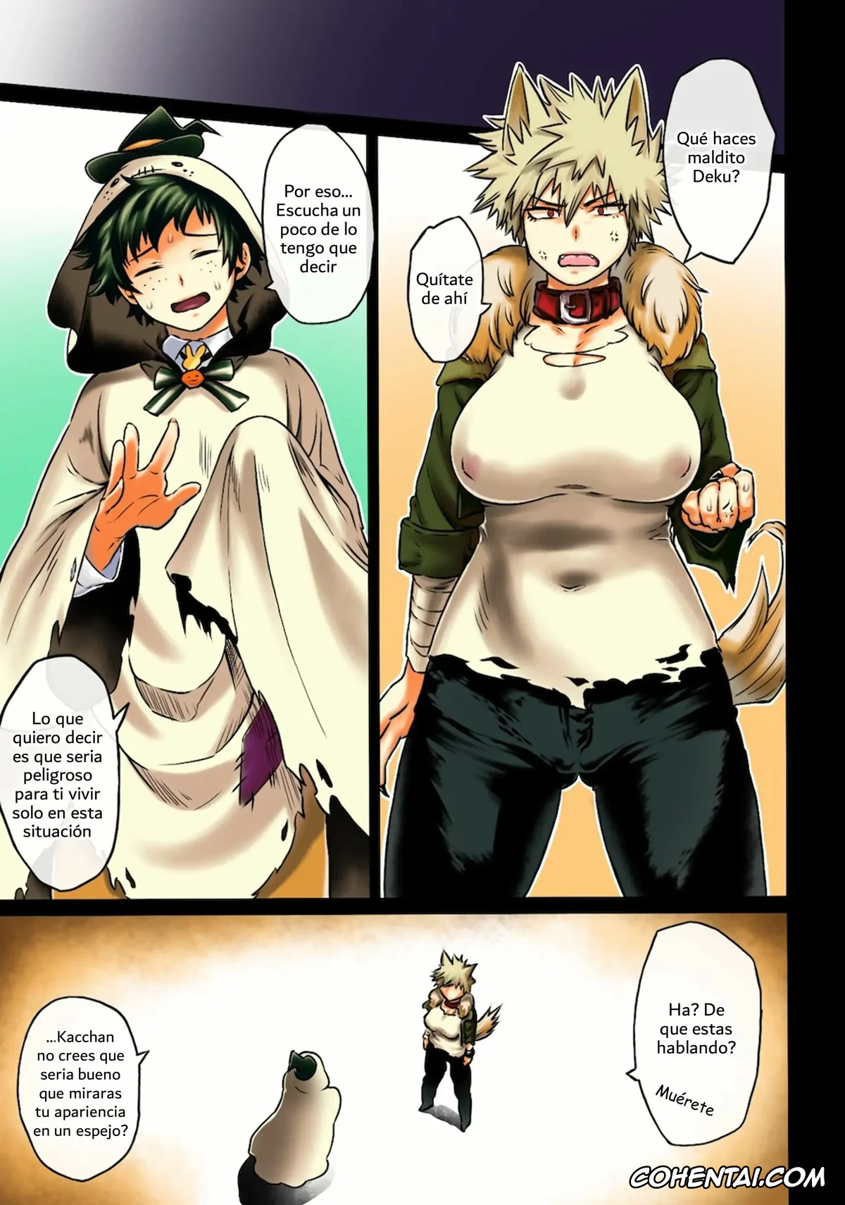 My Hero Academia | Boku No Hero Academia hentai, Izuku Midoriya hentai, Katsuki Bakugou hentai, Osananajimi Tekiara Chiryou (Boku no Hero Academia), pagina 3
