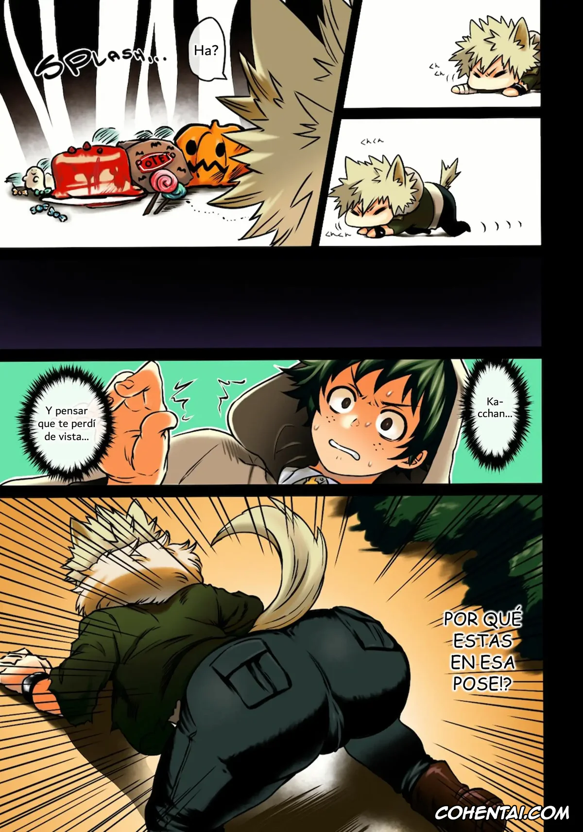My Hero Academia | Boku No Hero Academia hentai, Izuku Midoriya hentai, Katsuki Bakugou hentai, Osananajimi Tekiara Chiryou (Boku no Hero Academia), pagina 9